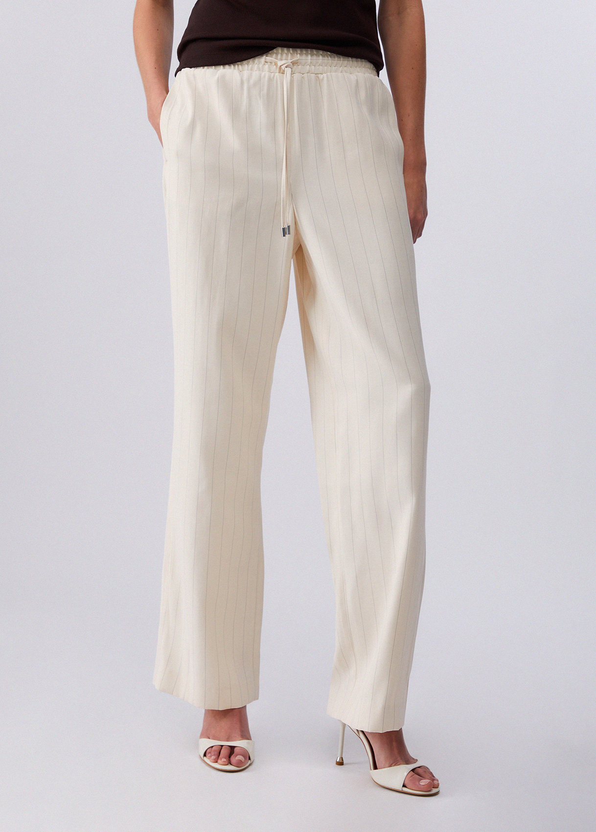 Liu Jo Pinstripe Trousers