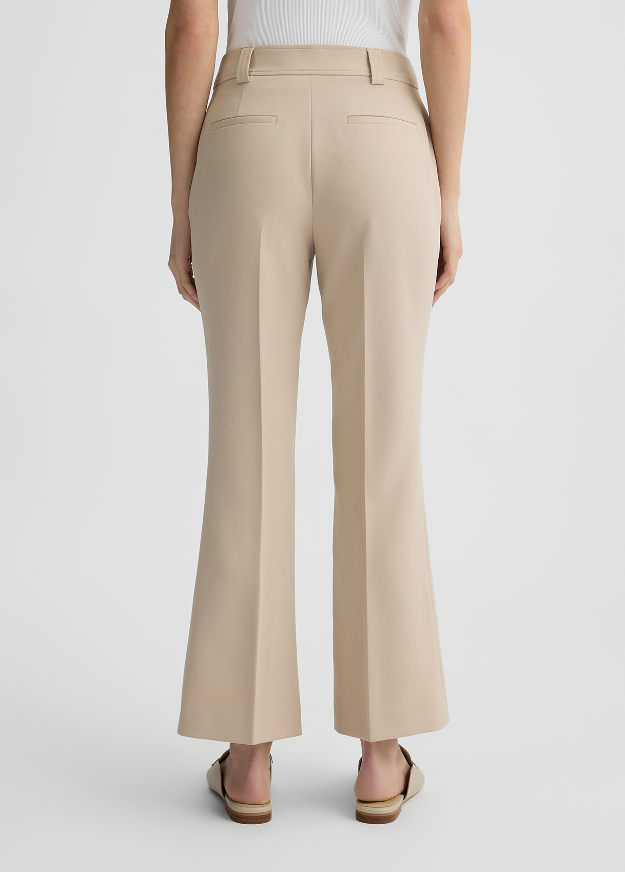 パンツ LIU JO Women Straight Pants CA5396TS074 M9213 Beige 8059524006922---