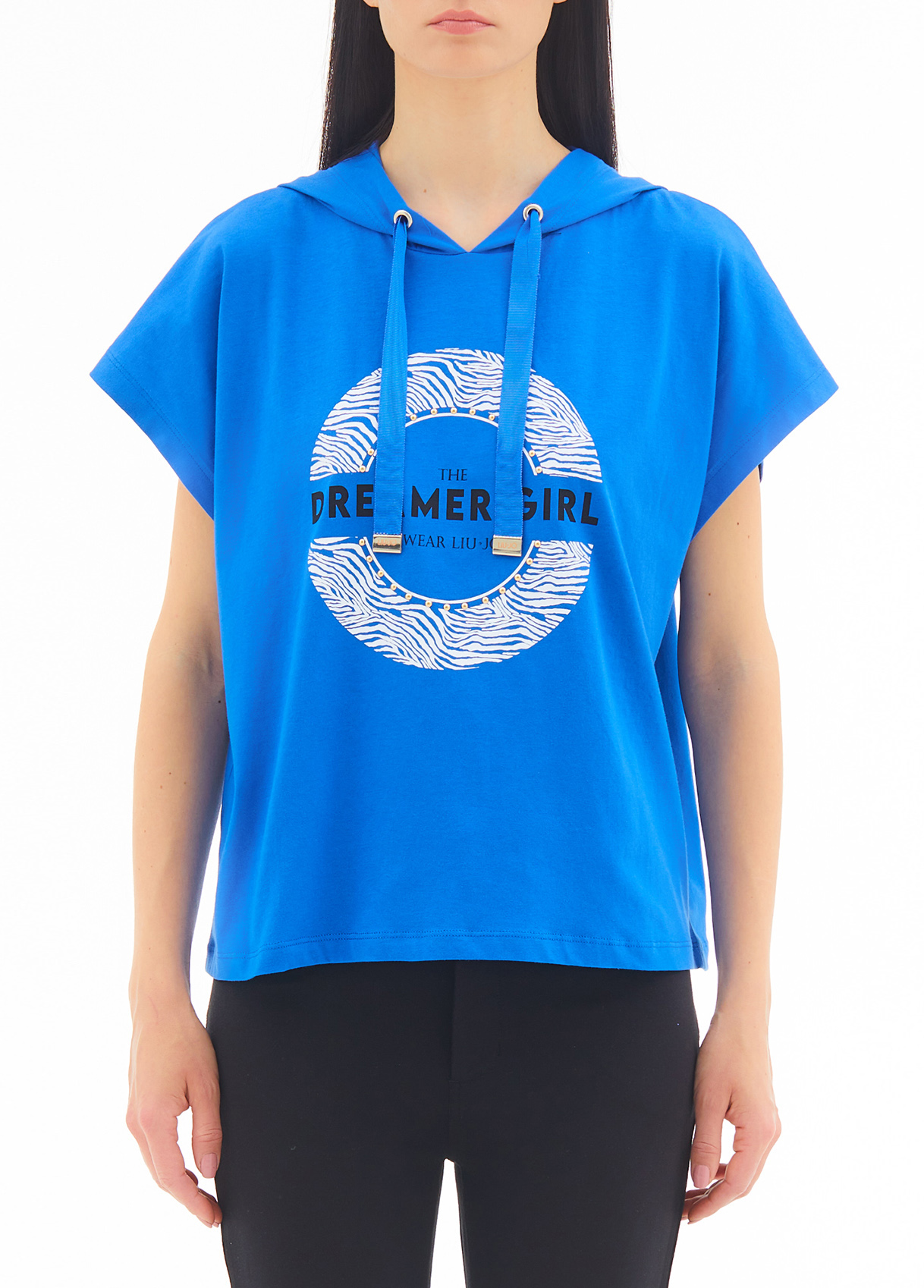 Liujo T-shirt Écoconçu À Capuche