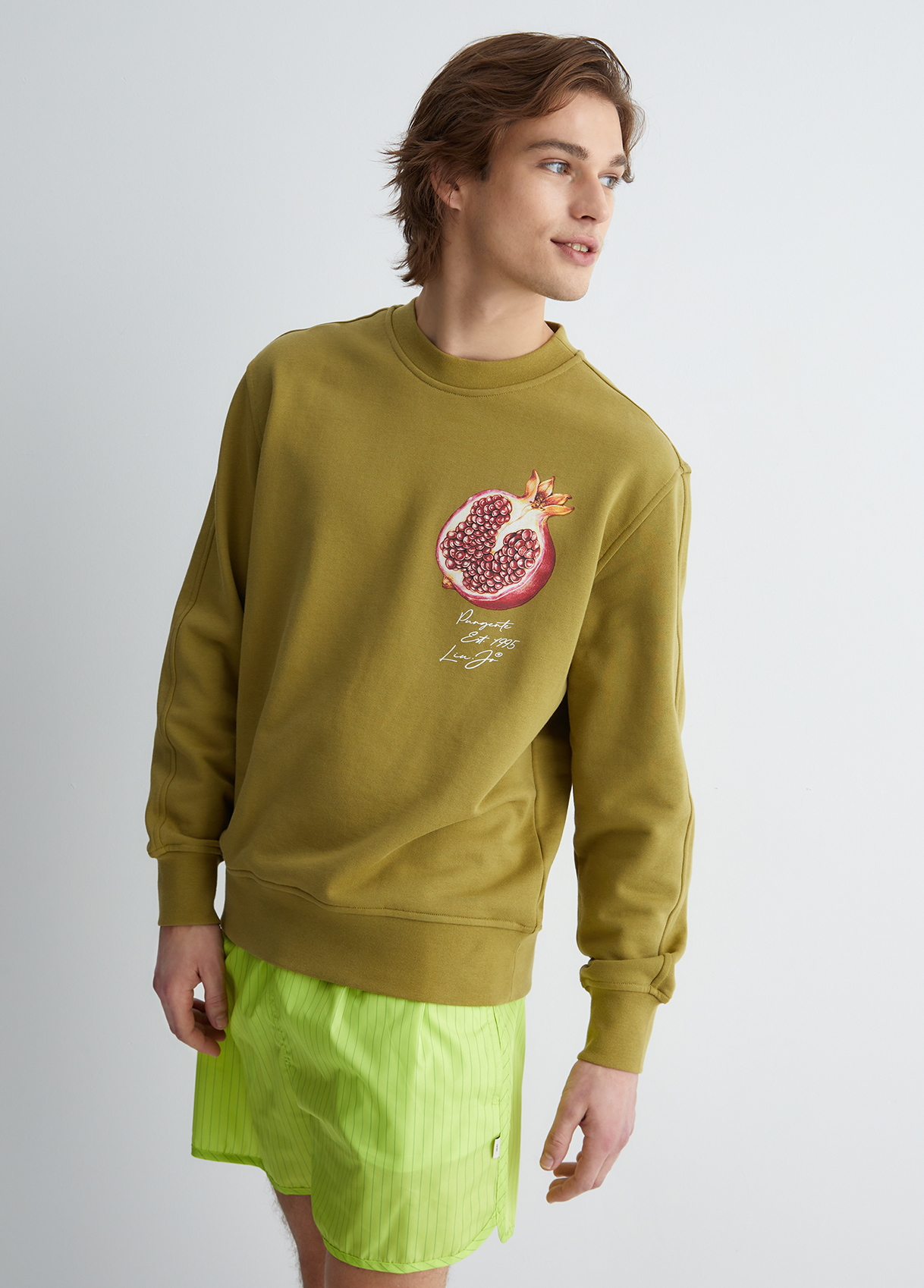 Liujo Sweat Pour Homme Avec Imprimé Grenade