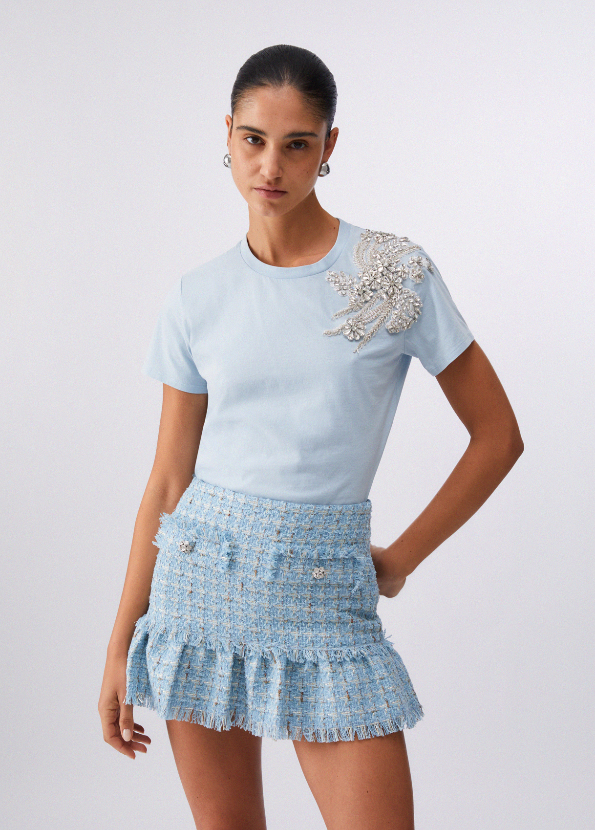 Liu Jo T-shirt With Jewel Embroidery