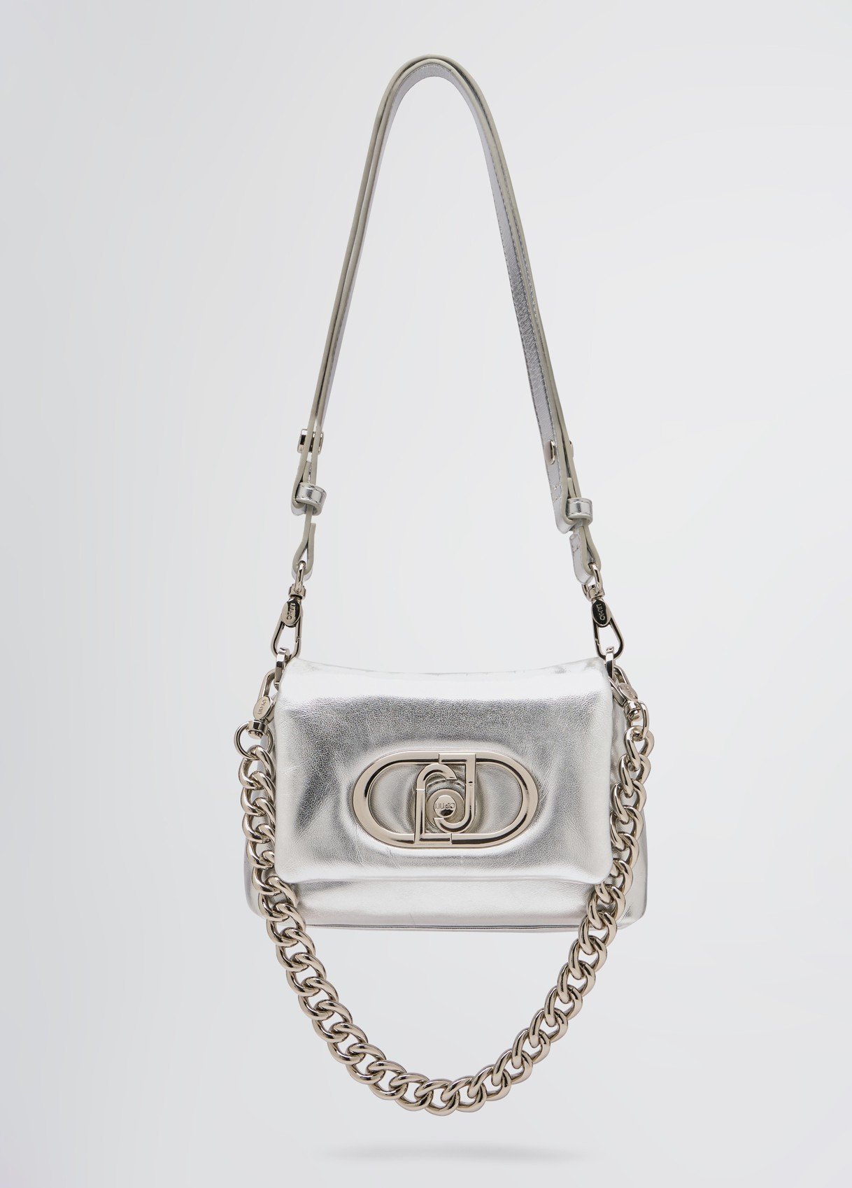 Liu Jo Small Foil-effect Lapuffy Bag