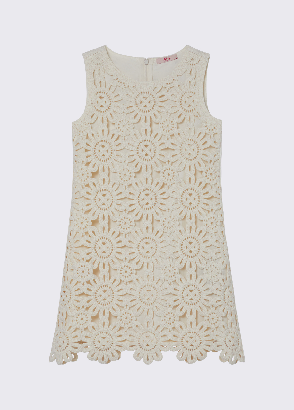 Liu Jo Short Macramé Dress