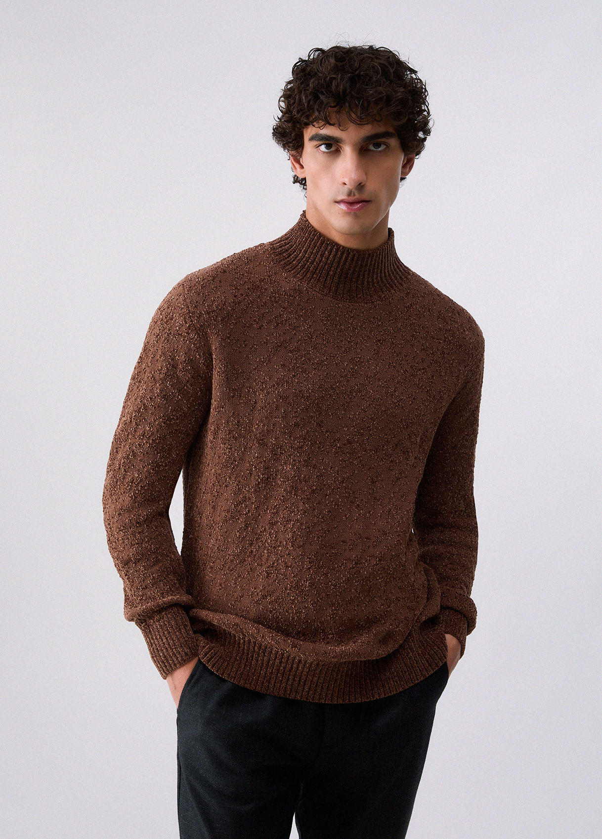 Liu Jo Pull Col Montant En Chenille Liu Jo Pull Col Montant En Chenille
