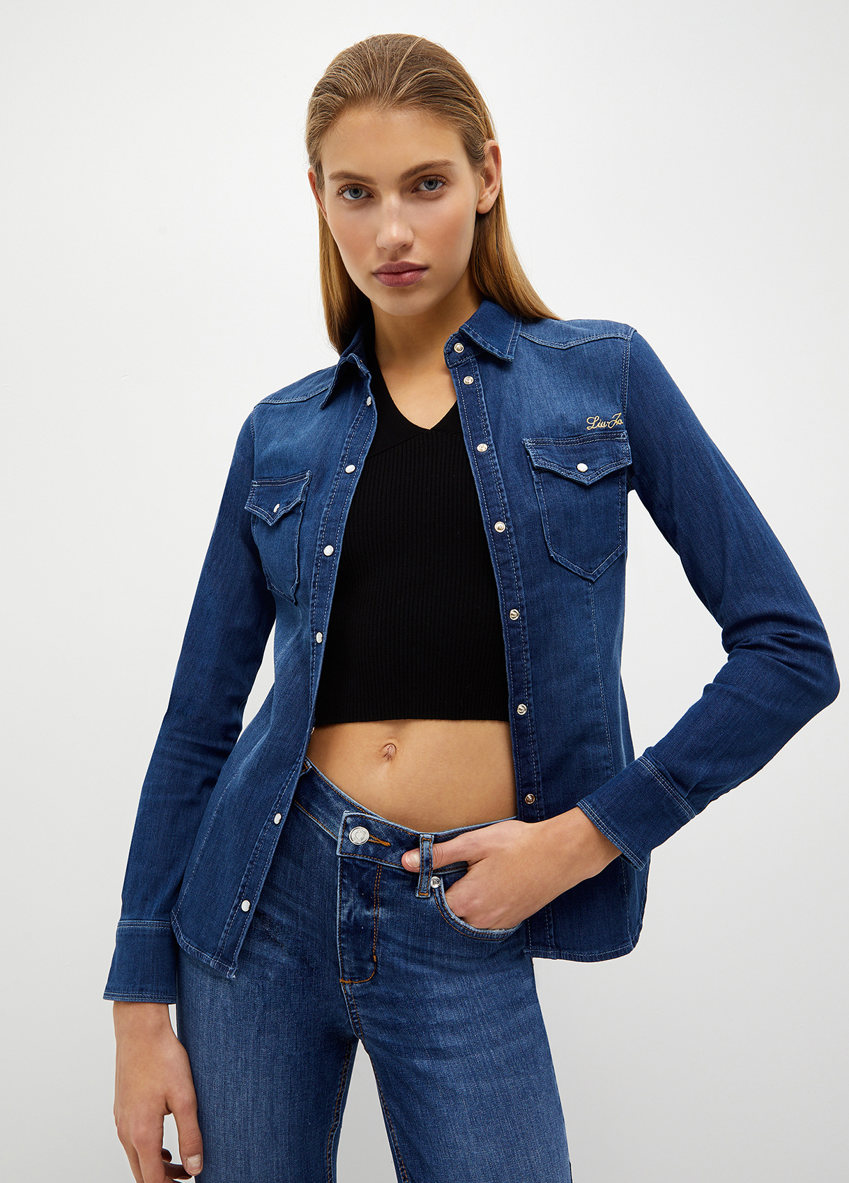 Liujo Chemise En Denim