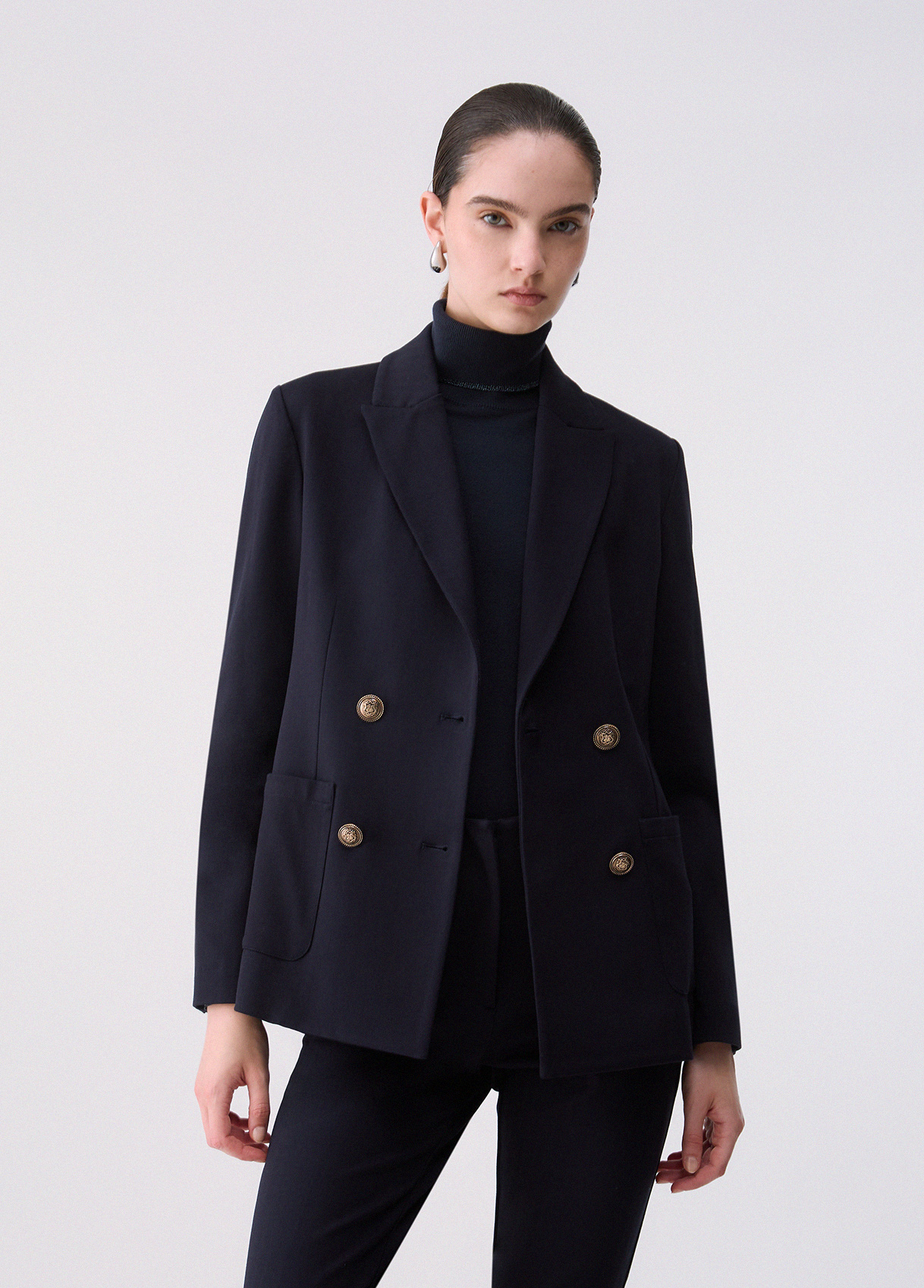 Liu Jo Veste Croisé En Point Milano Liu Jo Veste Croisé En Point Milano