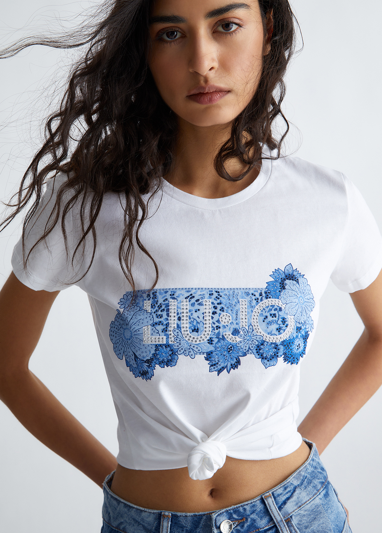 Liujo T-shirt Écoconçu Avec Logo