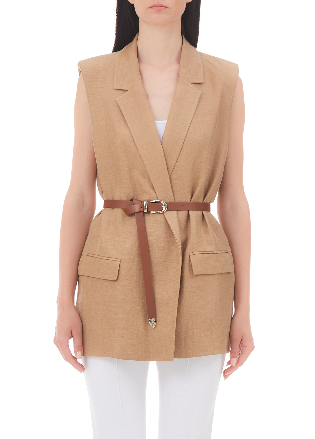 Liujo Vestes Sans Manches Avec Épaulettes