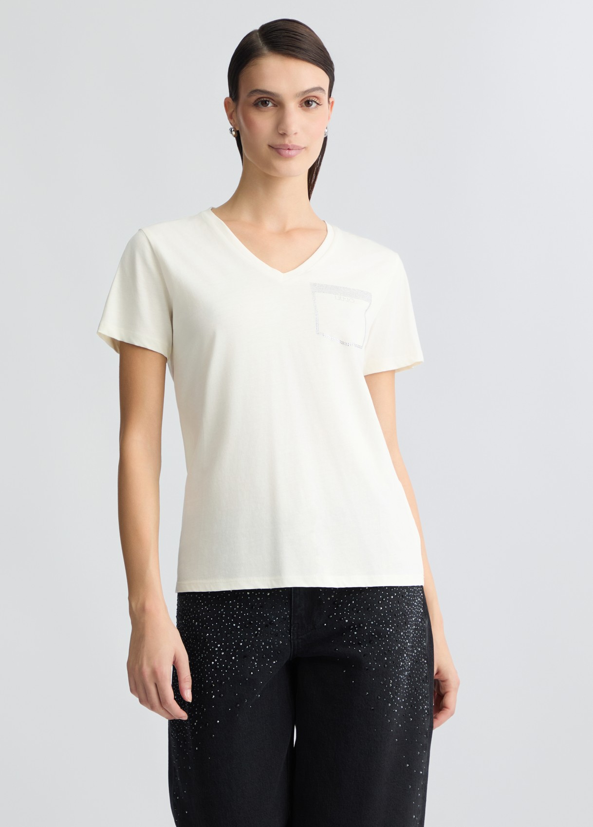 Liu Jo T-shirt Avec Strass