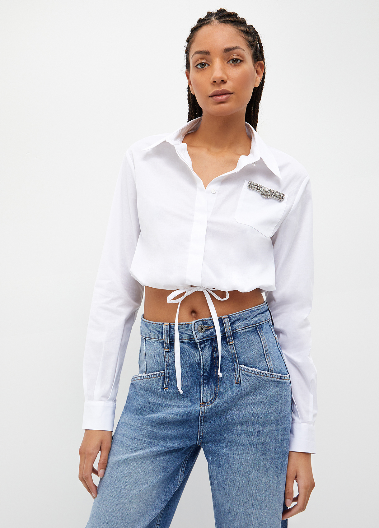 Liujo Chemise Ample Avec Broderie De Bijoux