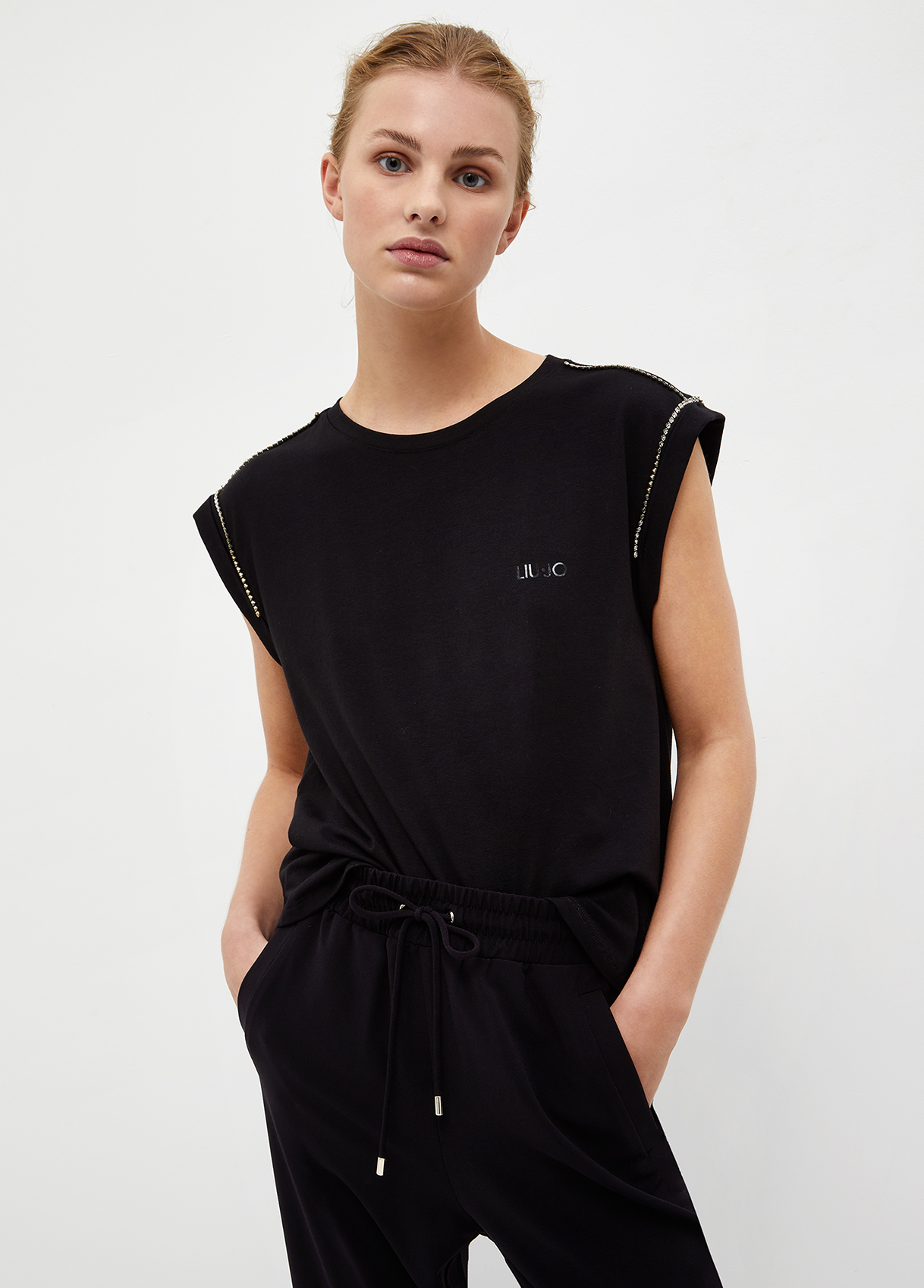 Liujo T-shirt Avec Strass