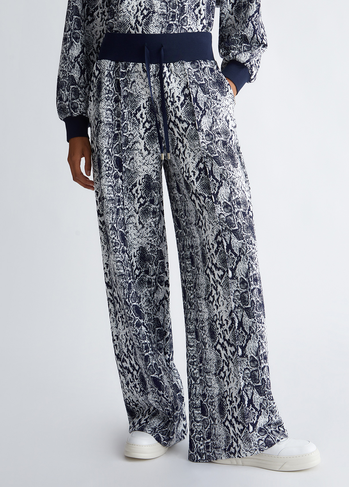 Liujo Pantalon Avec Imprimé Python