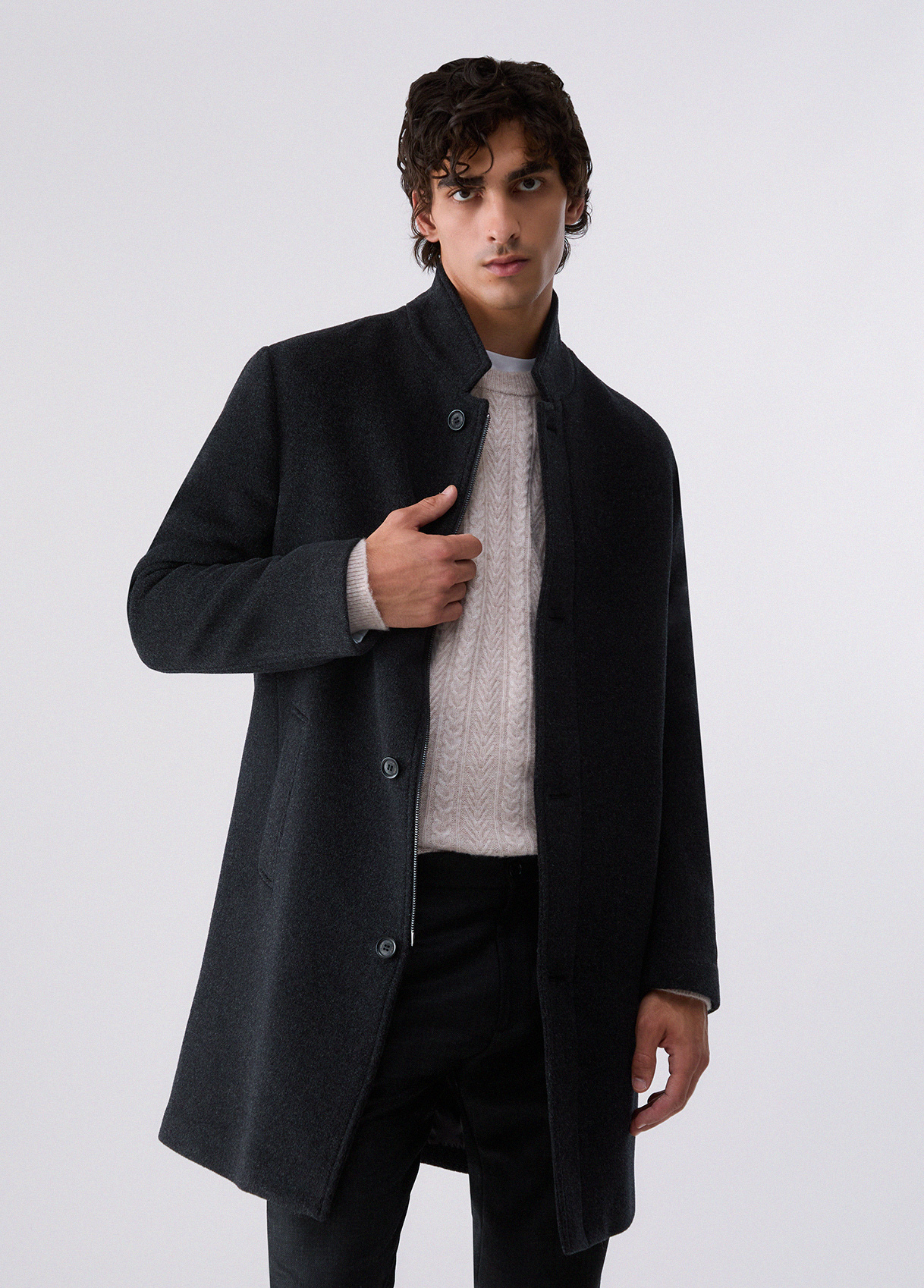 Liu Jo Manteau En Laine Et Cachemire Liu Jo Manteau En Laine Et Cachemire