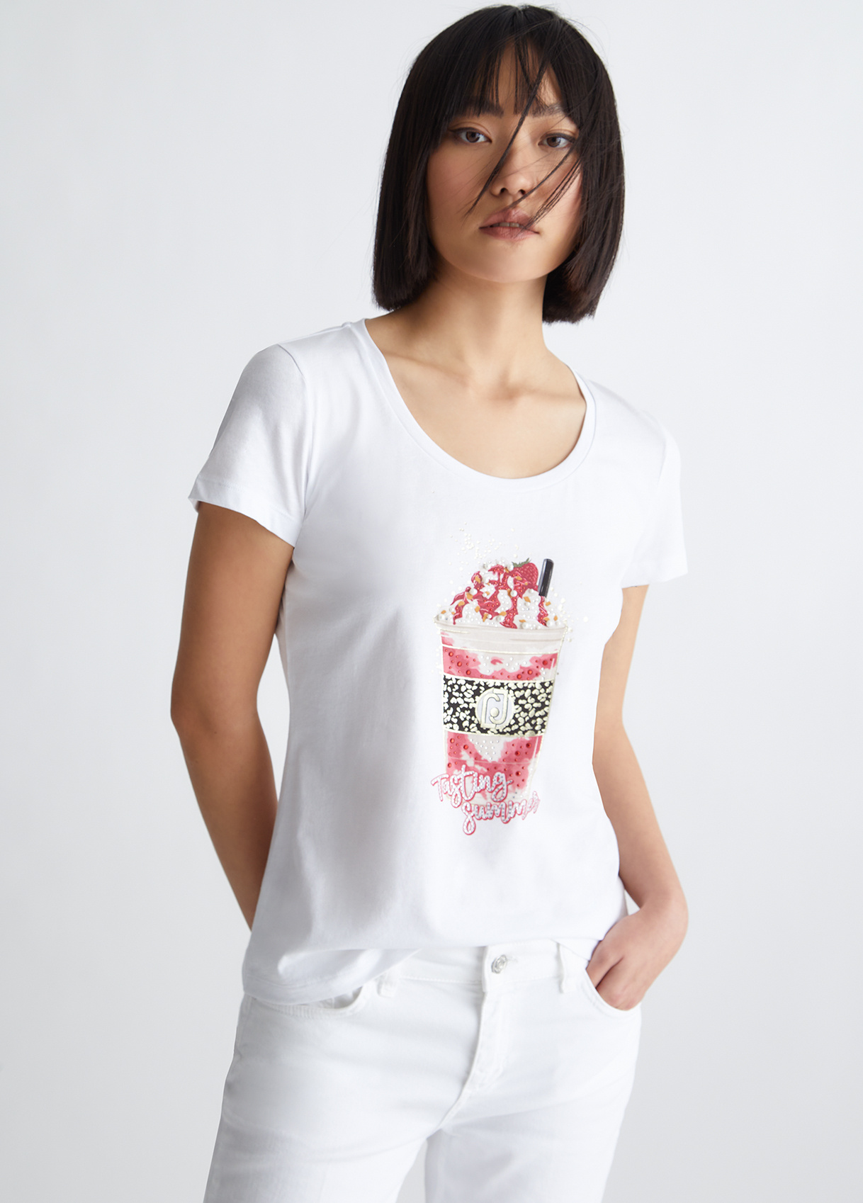 Liujo T-shirt Avec Imprimé Ice Cream