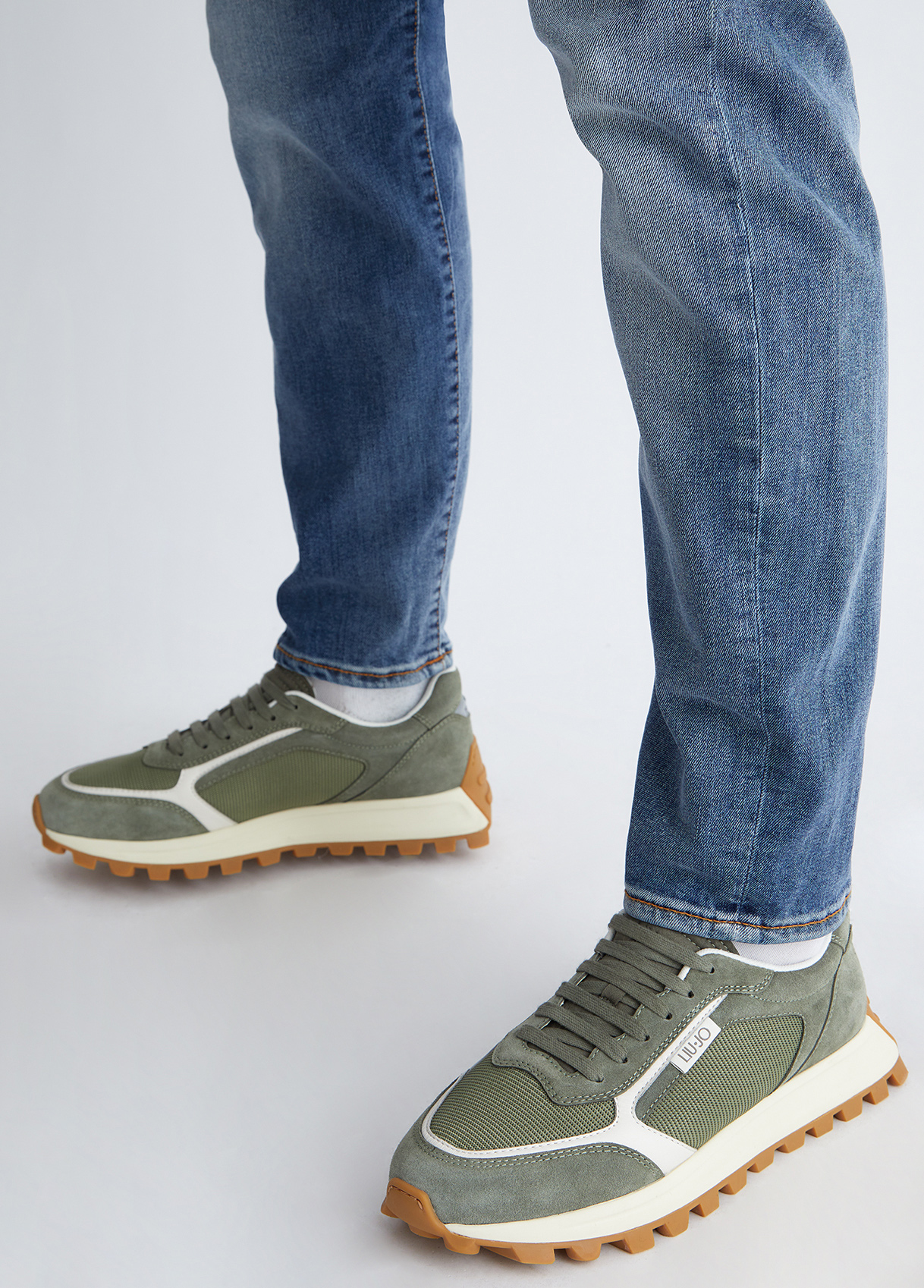 Liujo Sneakers En Daim Et Mesh