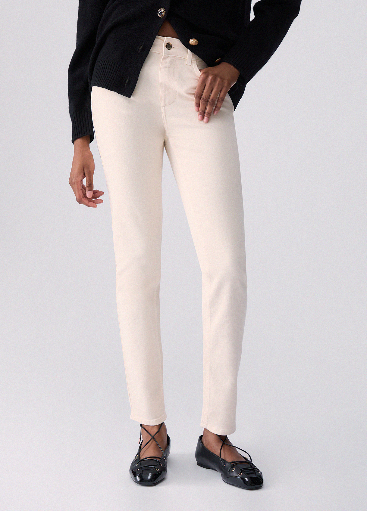 Liu Jo Skinny Trousers With Belt