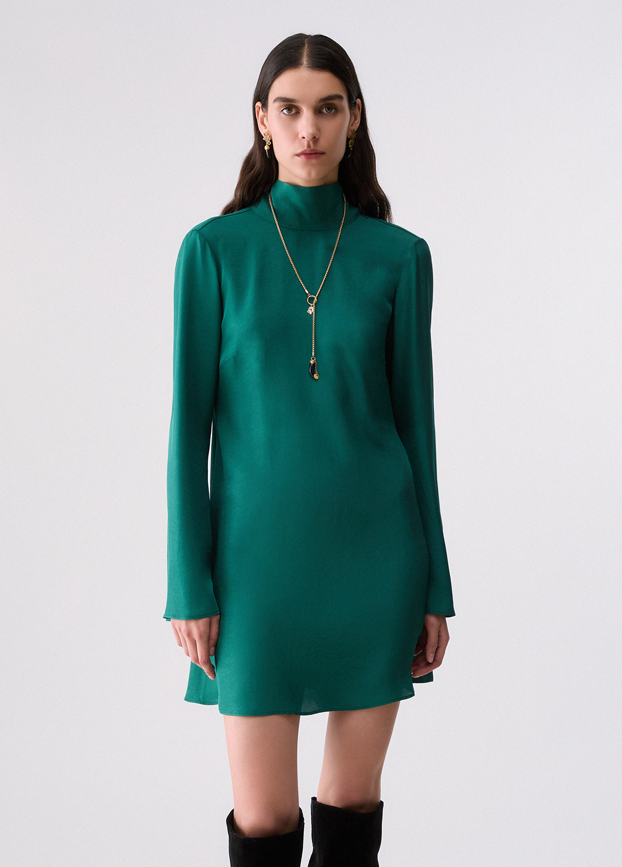 Liu Jo Robe Courte En Twill Liu Jo Robe Courte En Twill