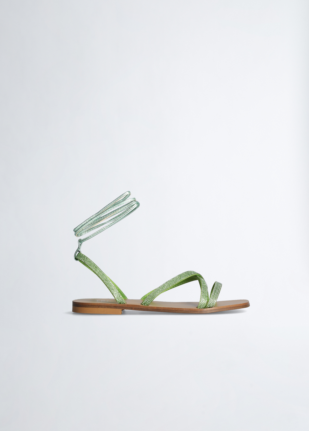 Liujo Sandales Plates Avec Strass