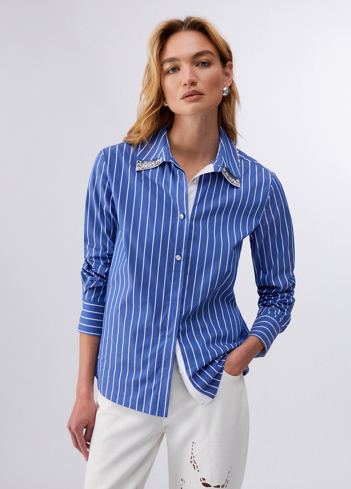 Liu Jo Shirt With Detachable Collar