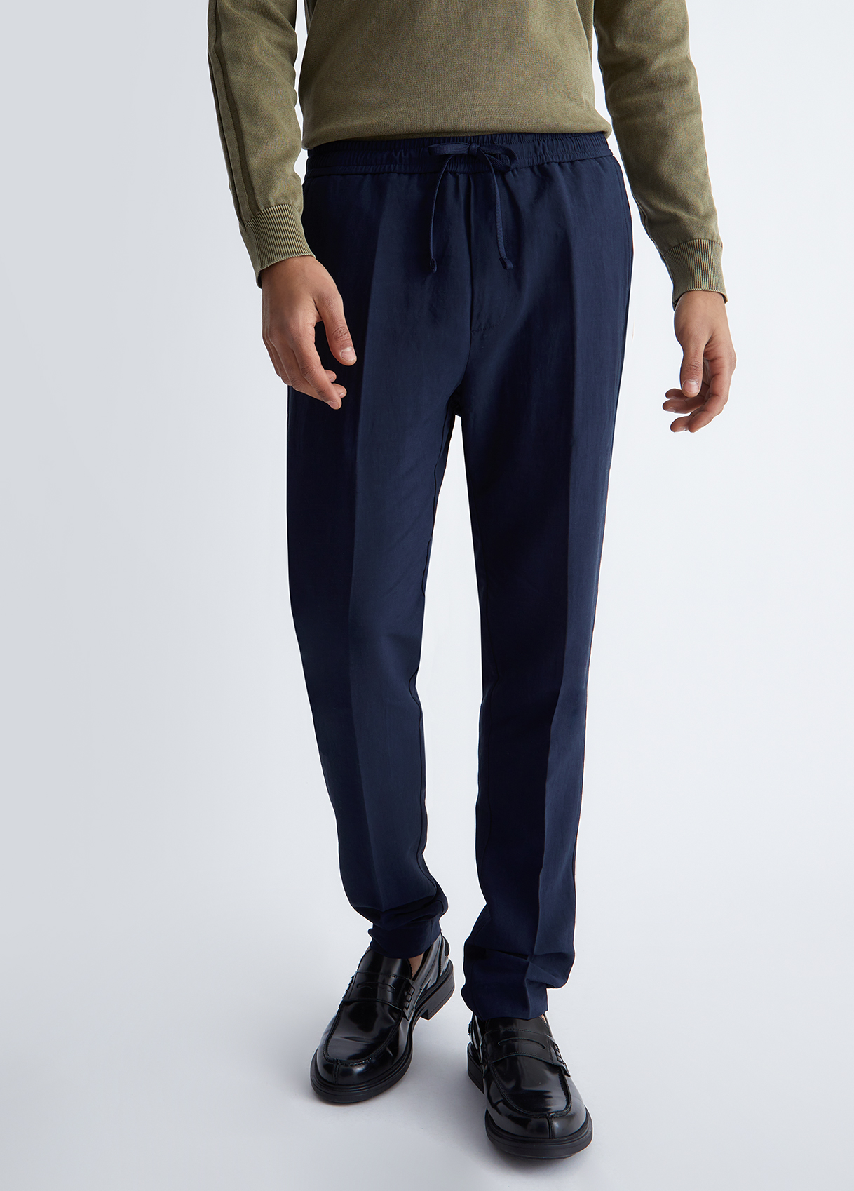 Liujo Pantalon En Lin Pour Homme