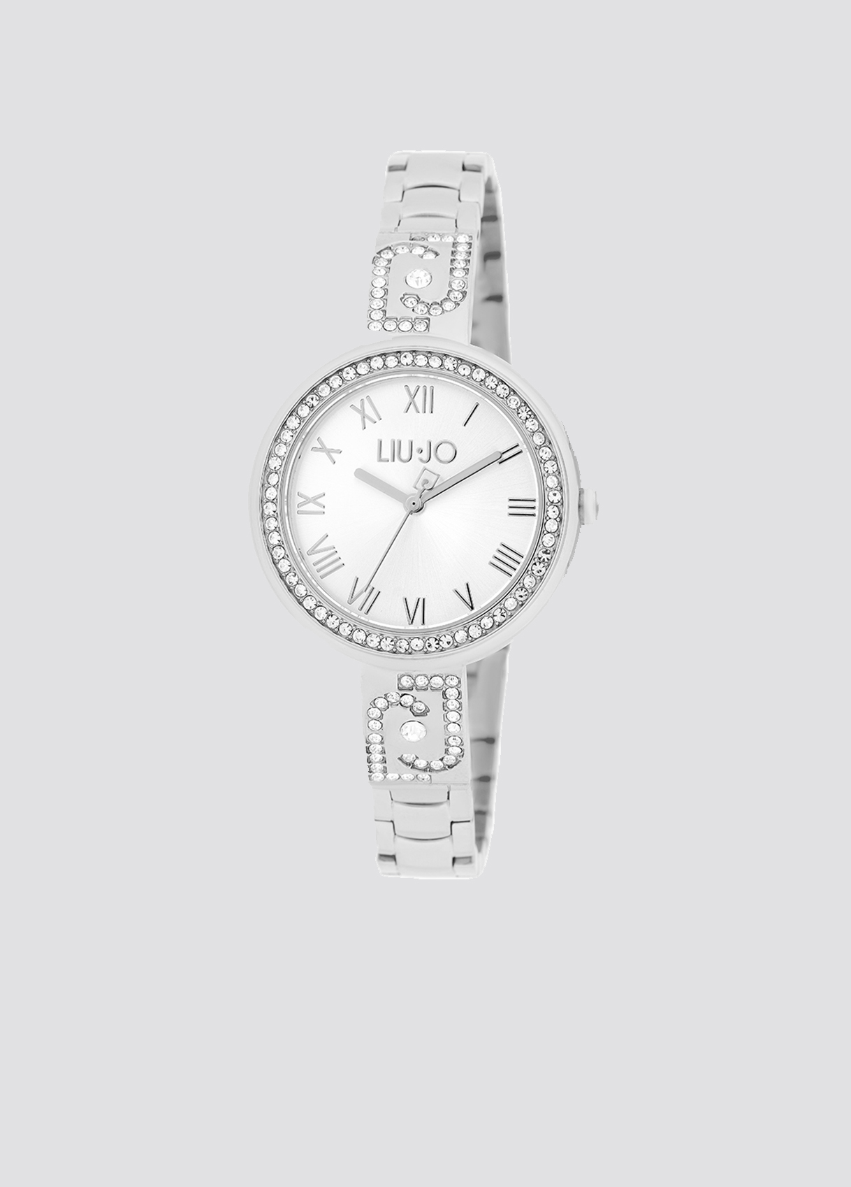 Liujo Montre En Acier Avec Strass