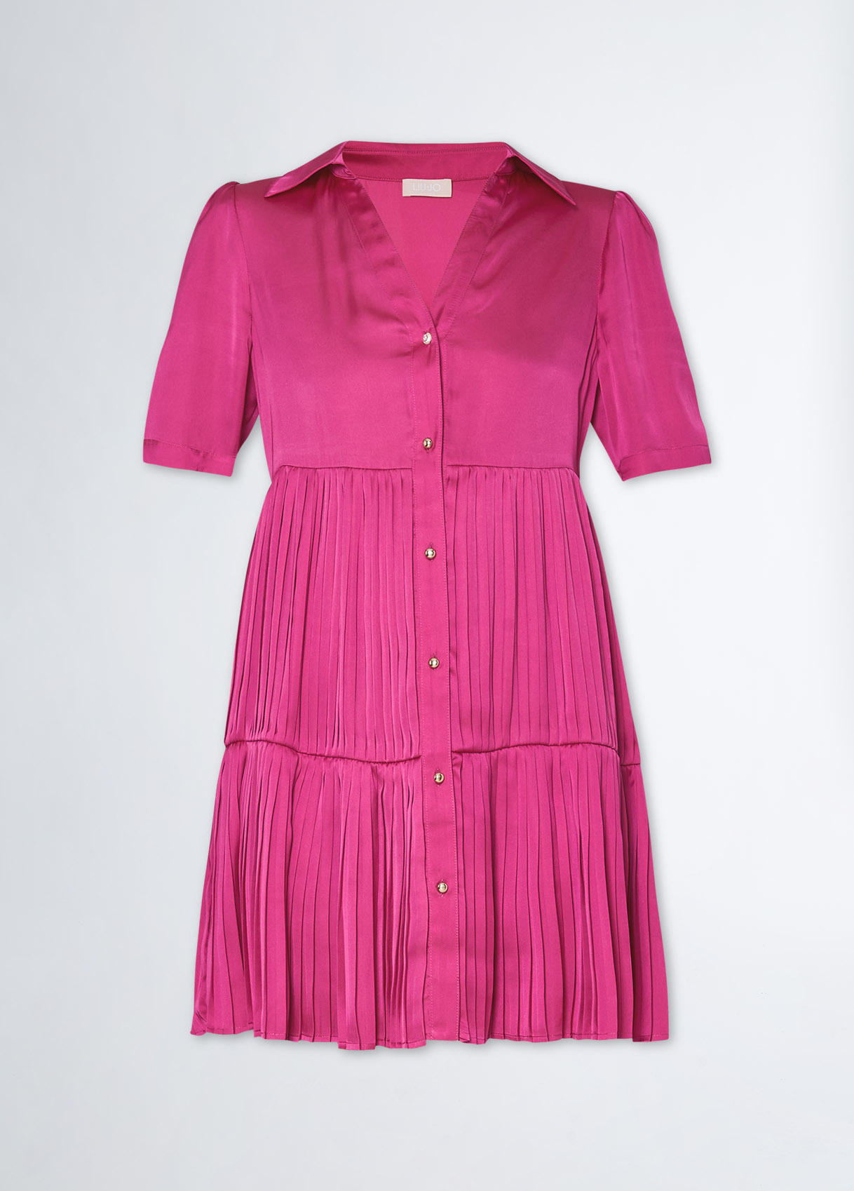 Liujo Robe Chemise En Satin