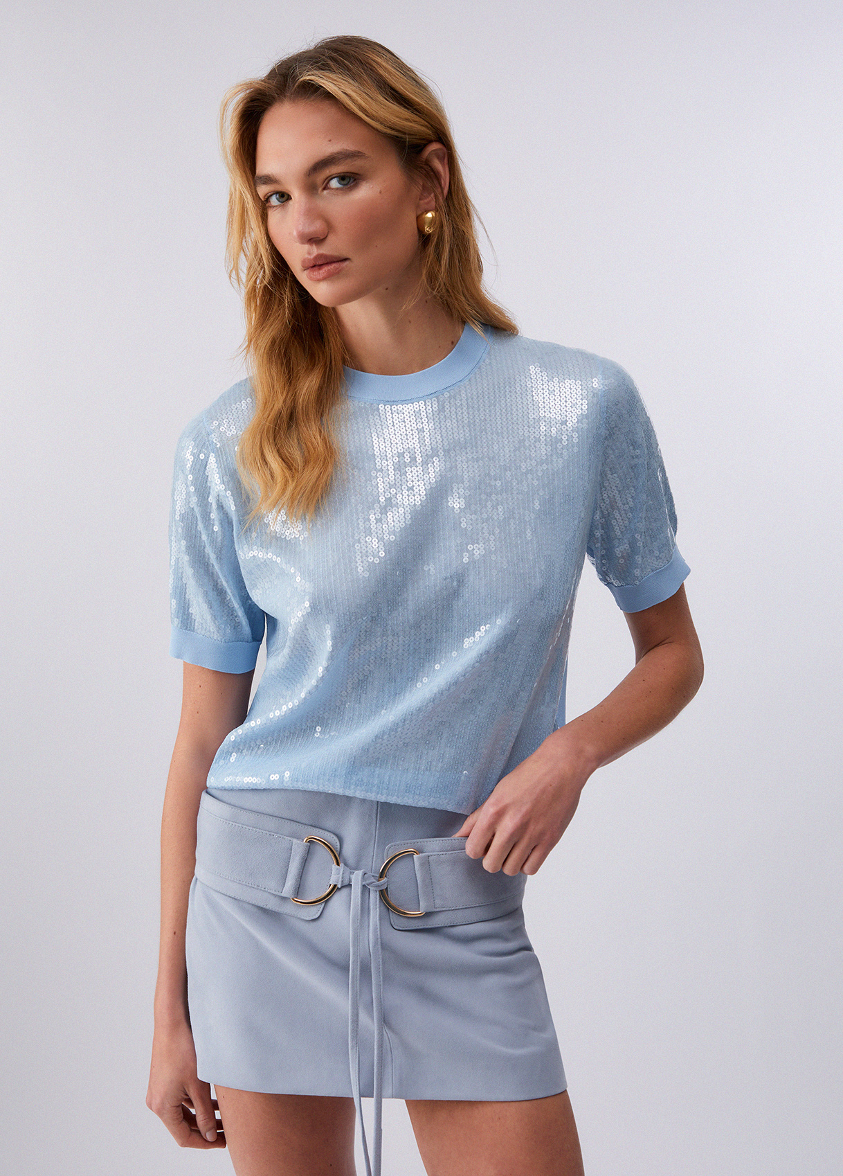 Liu Jo Top With Sequins