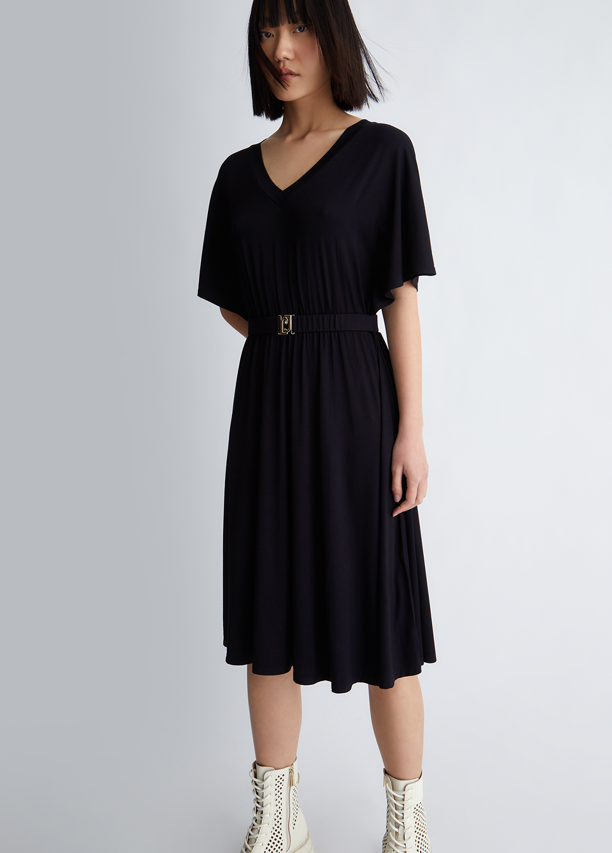 Liujo Robe Avec Ceinture