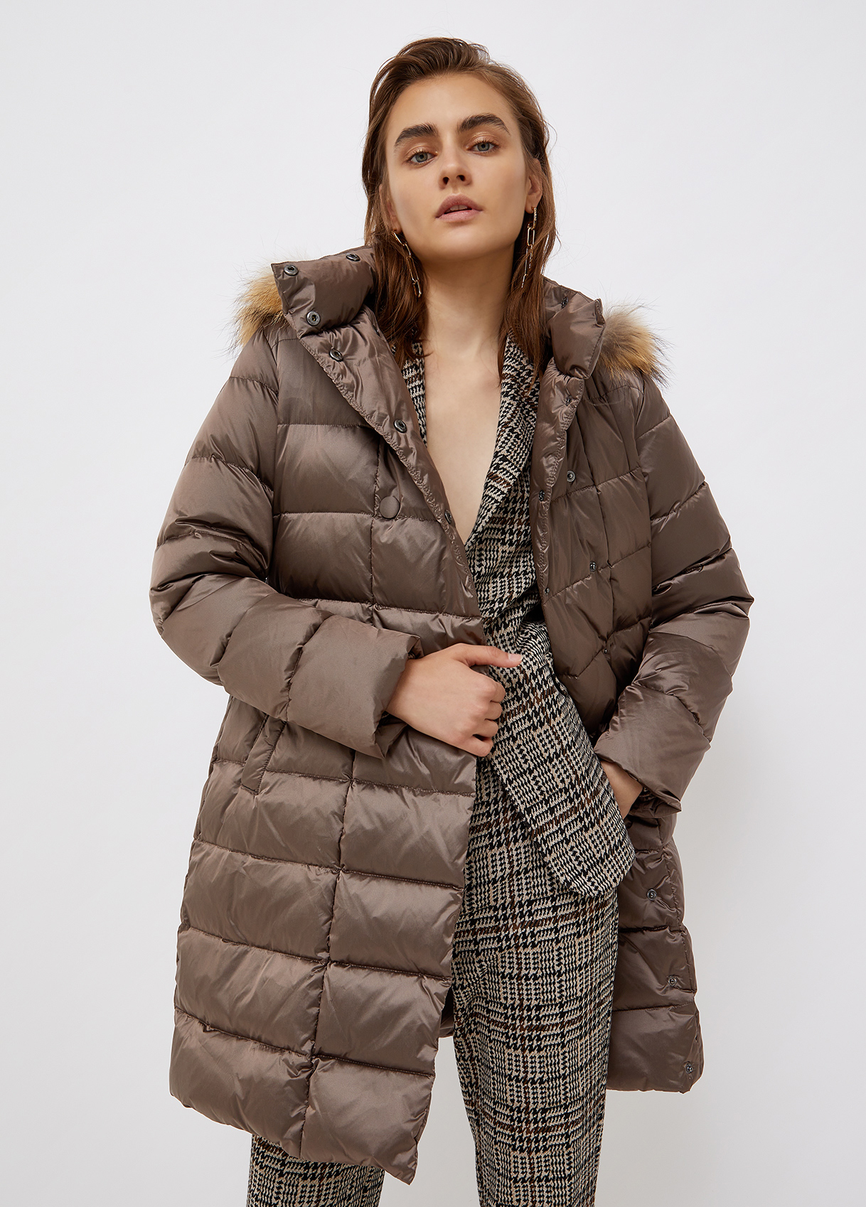 extra long down vest