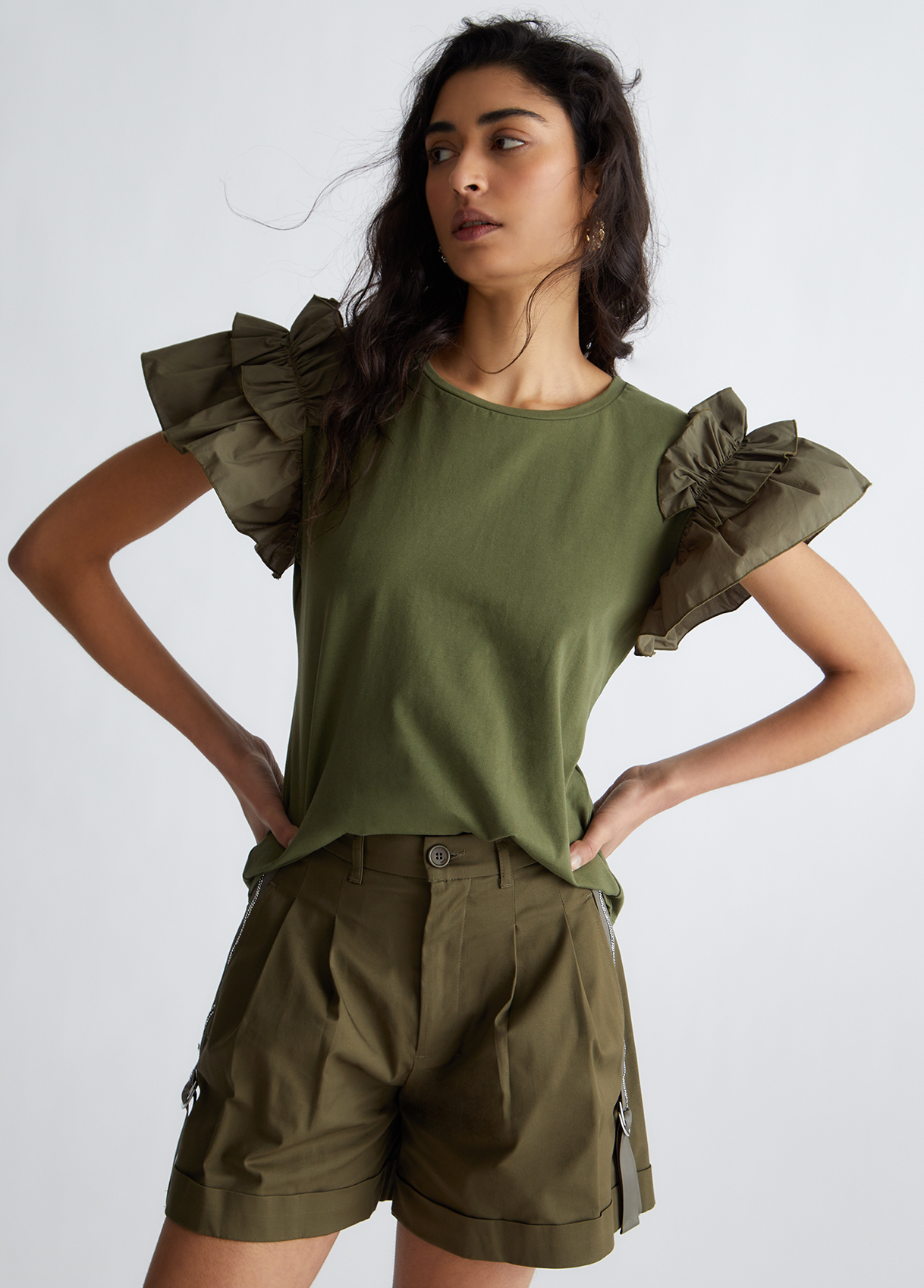 Liujo T-shirt Avec Fronces