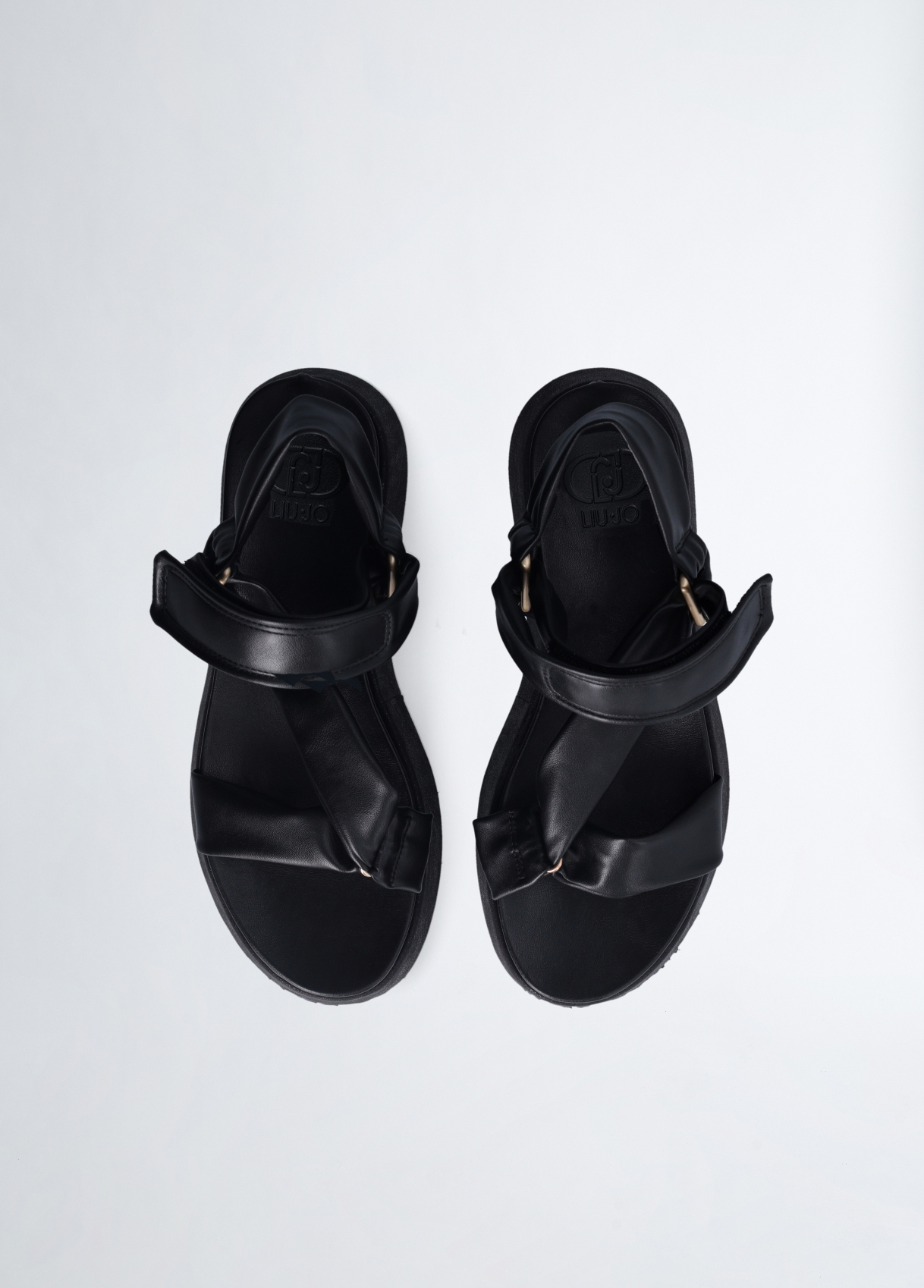 【関税&送料込】Liu Jo Sandals Black 8051138878865---