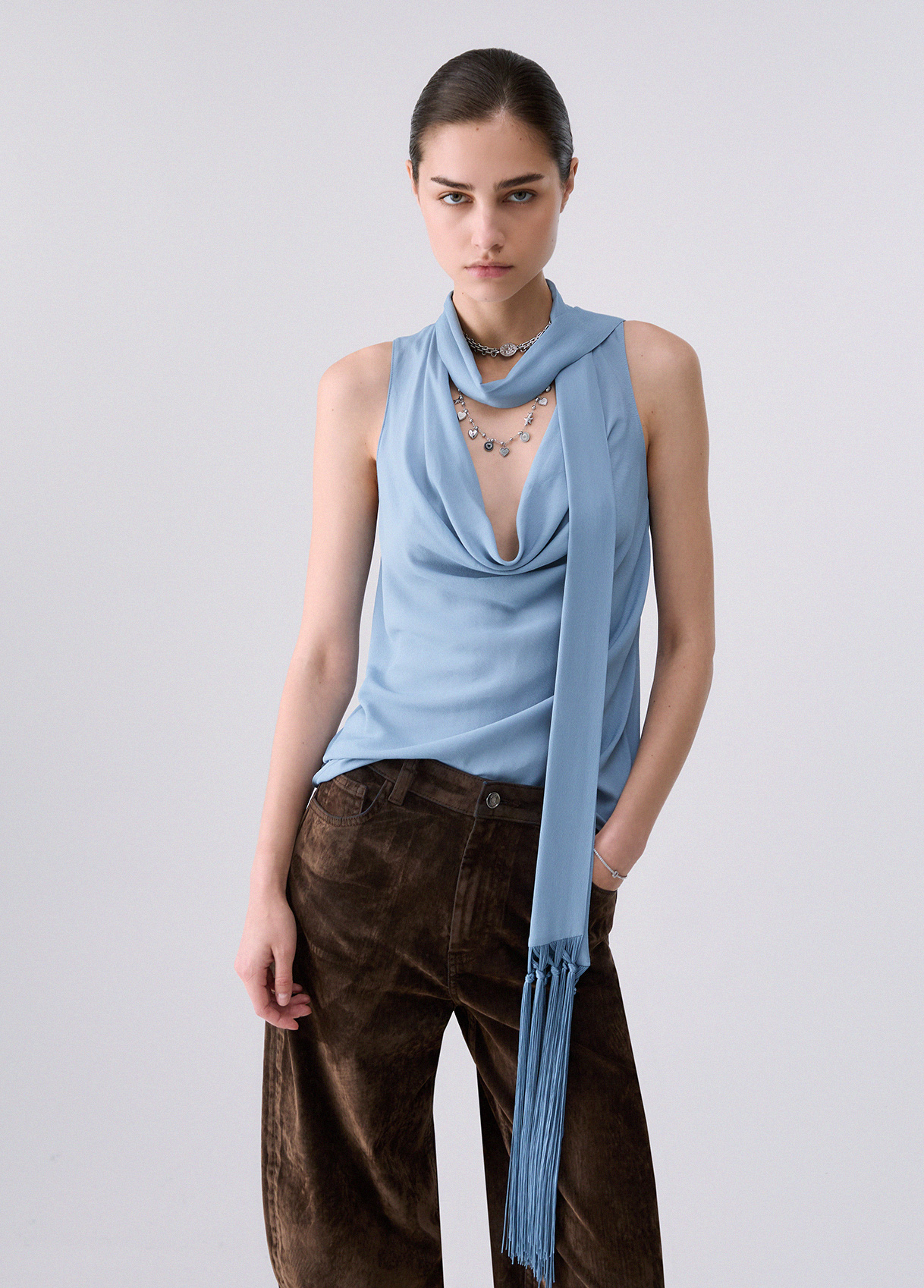 Liu Jo Top Avec Écharpe