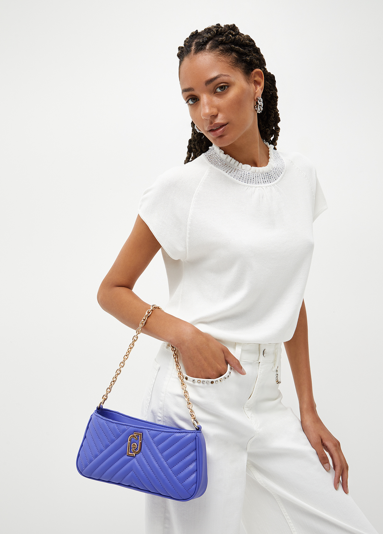 Liujo Sac Porté Épaule Matelassé Écoconçu