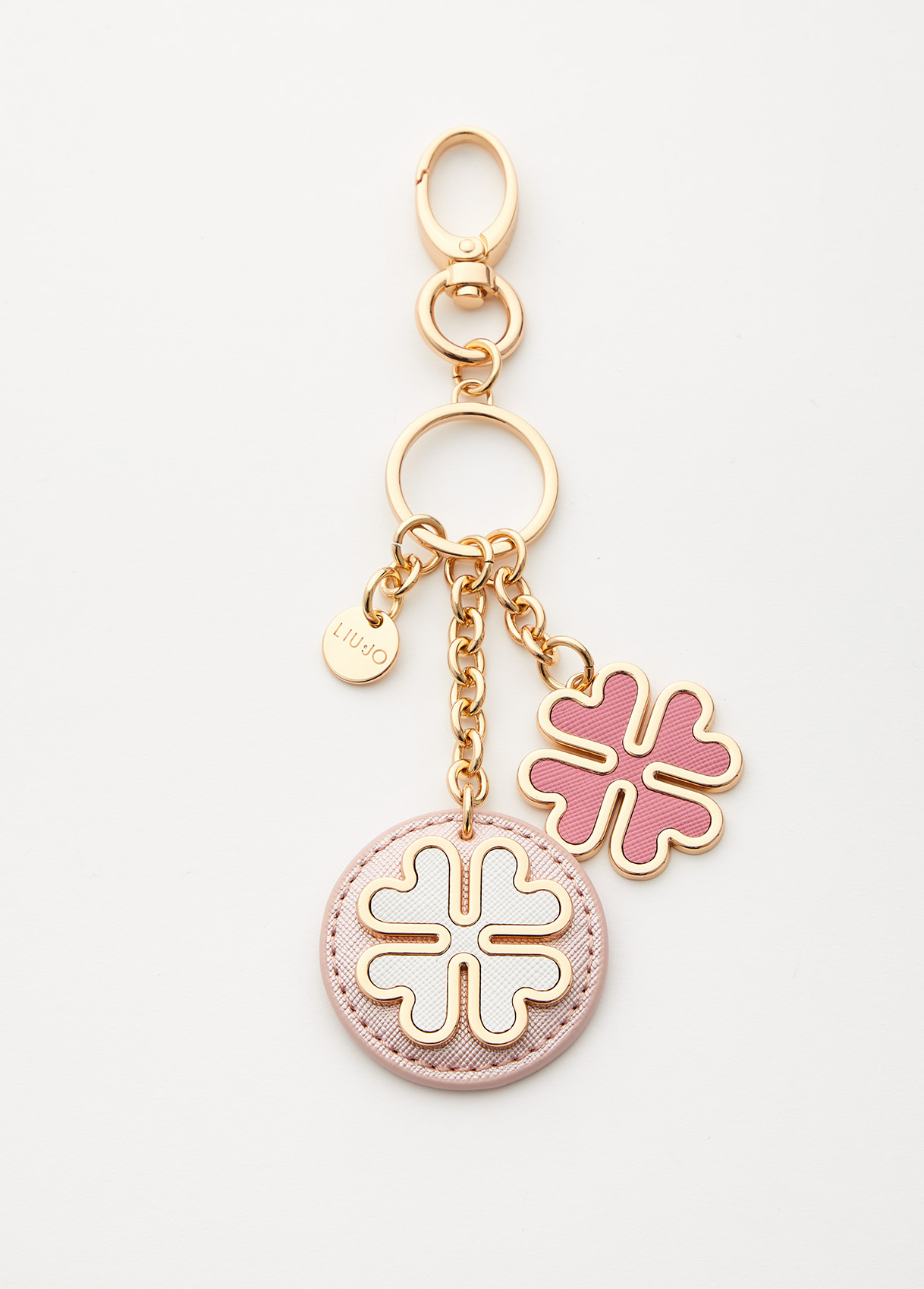 Liujo Porte-clés En Métal Avec Trèfle