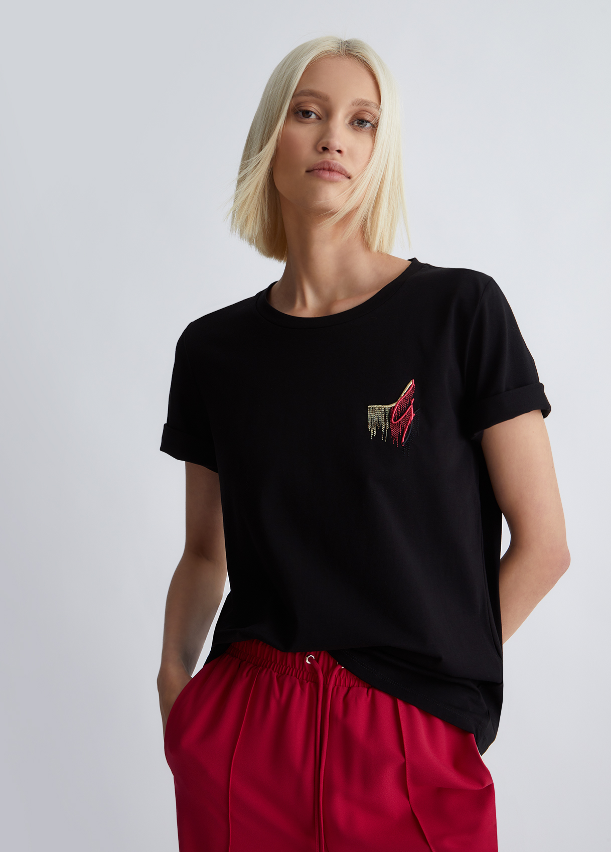 Liujo T-shirt Avec Logo