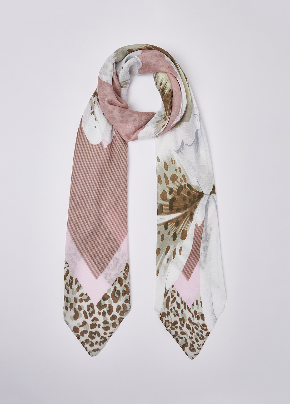 Liu Jo Large Scarf With Orchid