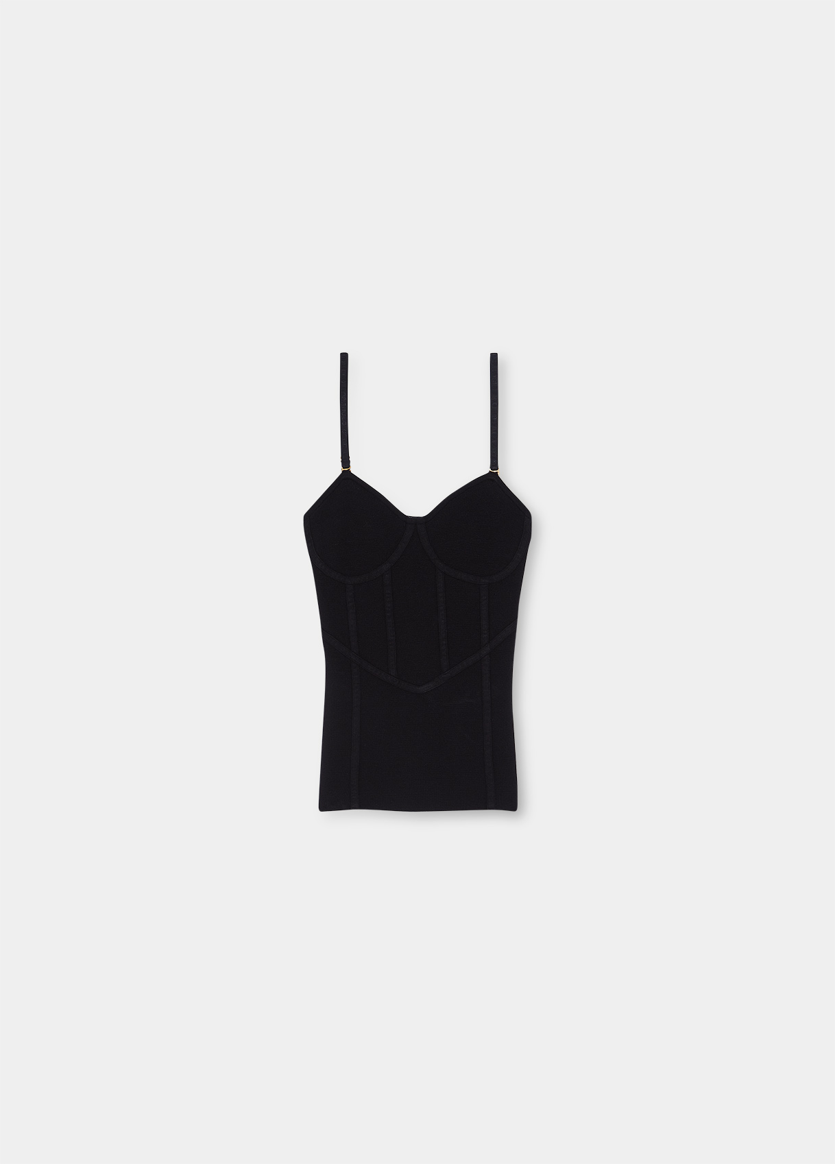 yo BIOTOP corset blouse ダークブラウン BIOTOP(ビオトープ) / 【yo BIOTOP】Corset blouse (トップス
