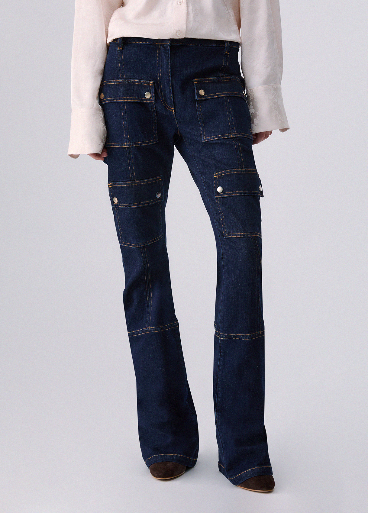 Liu Jo Flare Jeans With Pockets