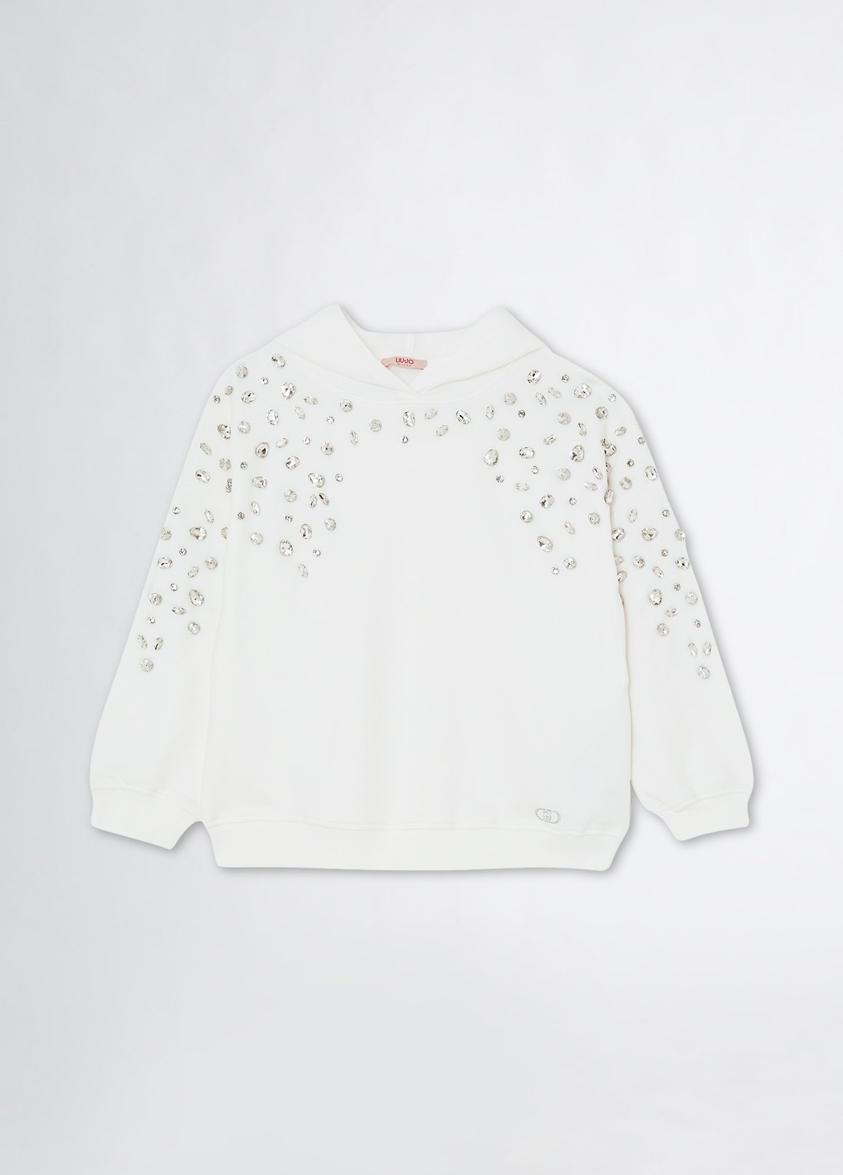 Liu Jo Sweatshirt With Rhinestones