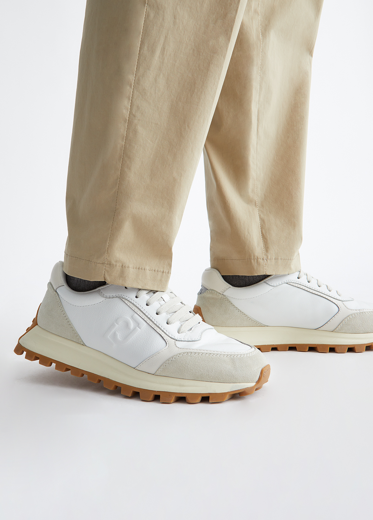 Liujo Sneakers En Cuir Et Daim