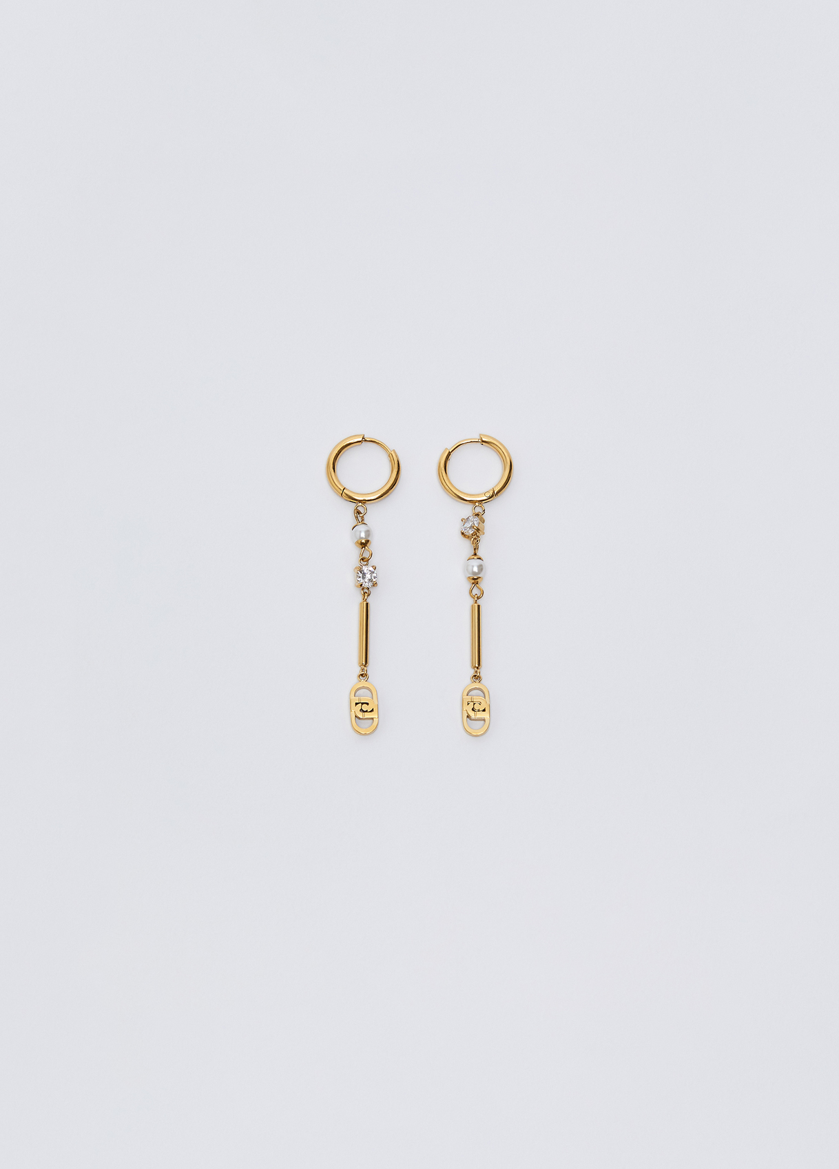 Liu Jo Boucles D'oreilles Avec Détails Géométriques