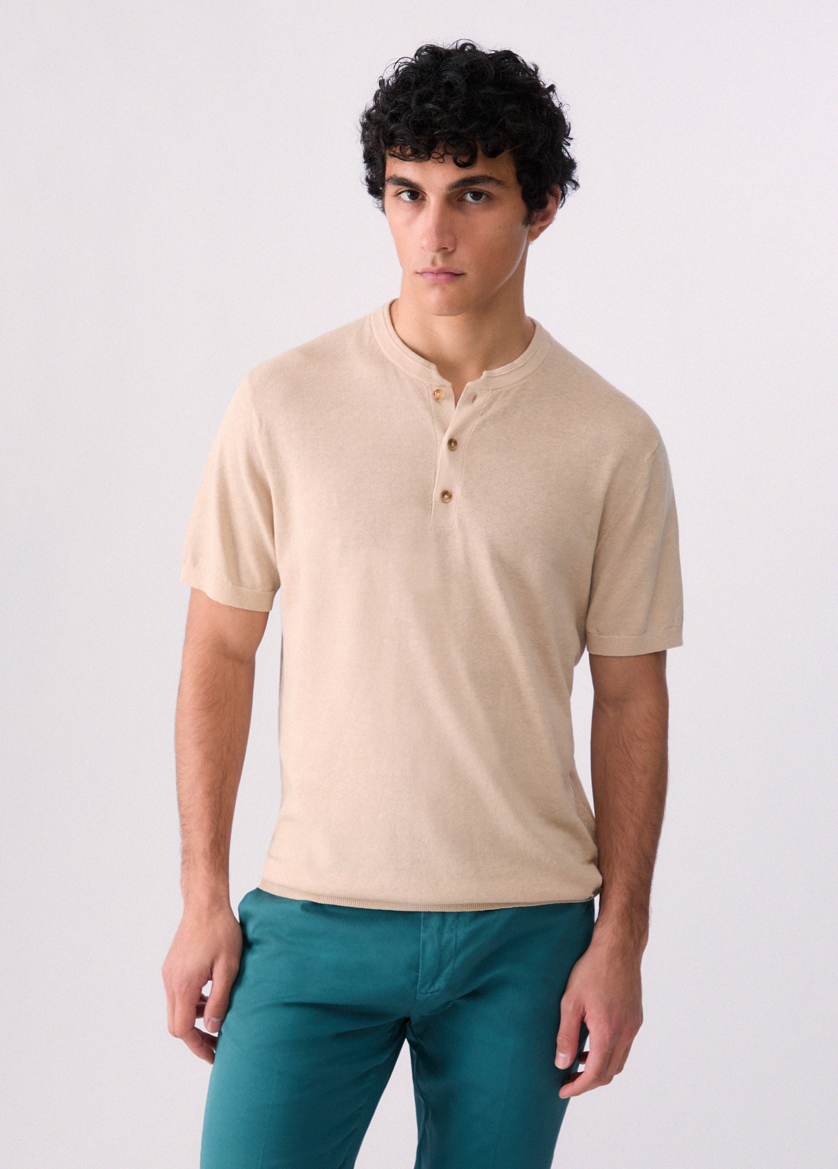 Liu Jo Linen And Cotton T-shirt