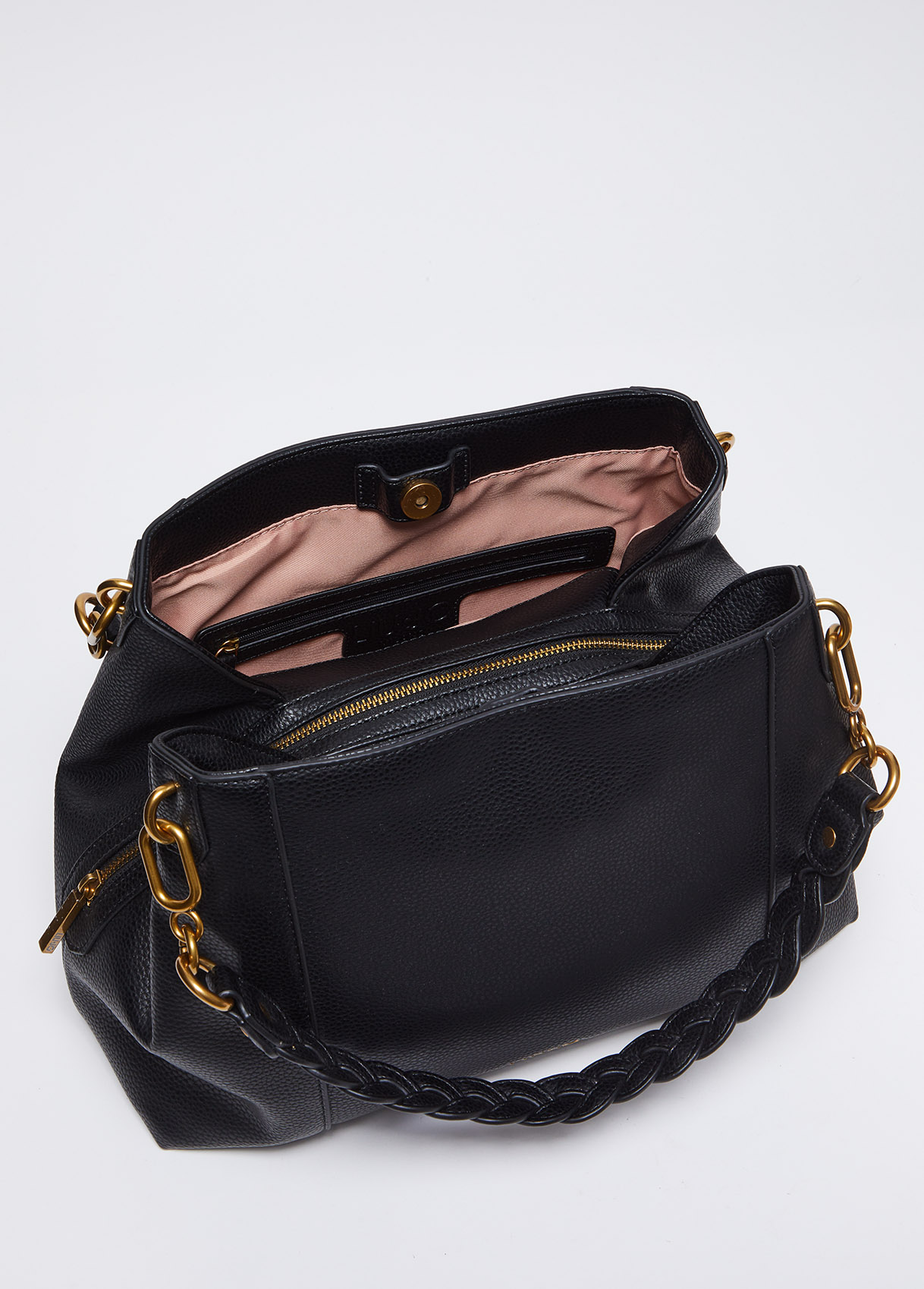 ショルダーバッグ・ポシェット ^LEATHERY^ Plump heart keyring shoulder bag BLACK LRBG4306BK 9sotX7wsakPf.png?width=768