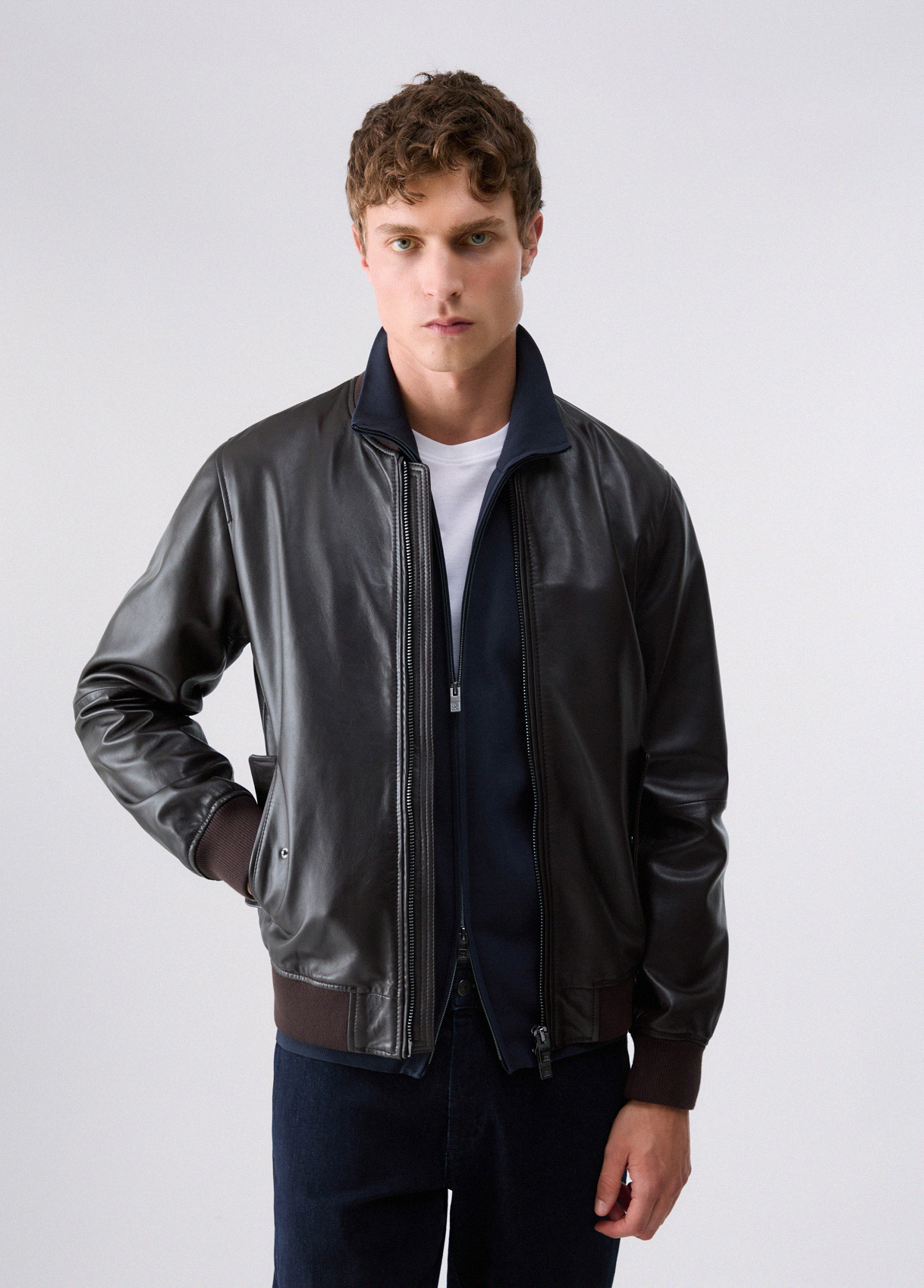 Liu Jo Bomber En Cuir Liu Jo Bomber En Cuir