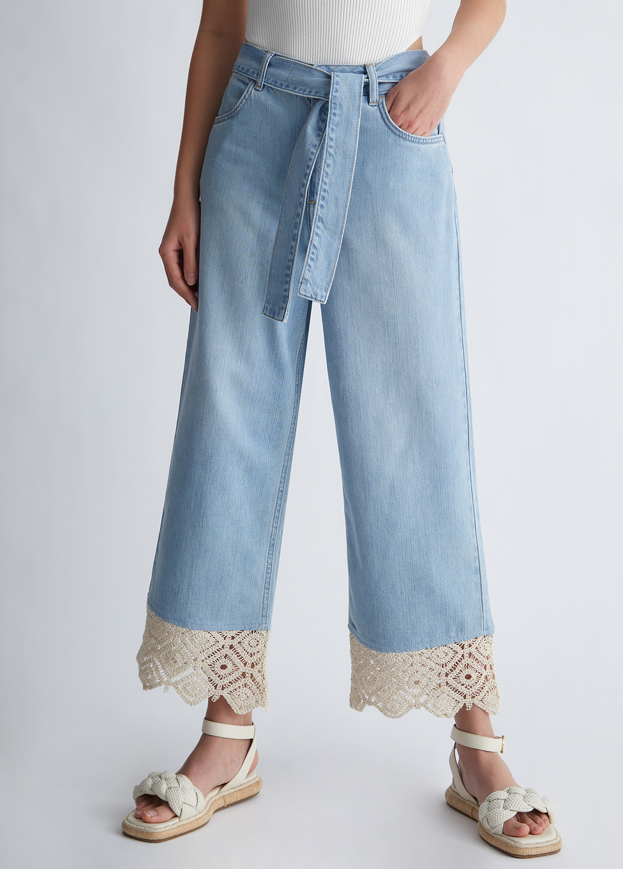 Liujo Jeans Cropped Écoconçu