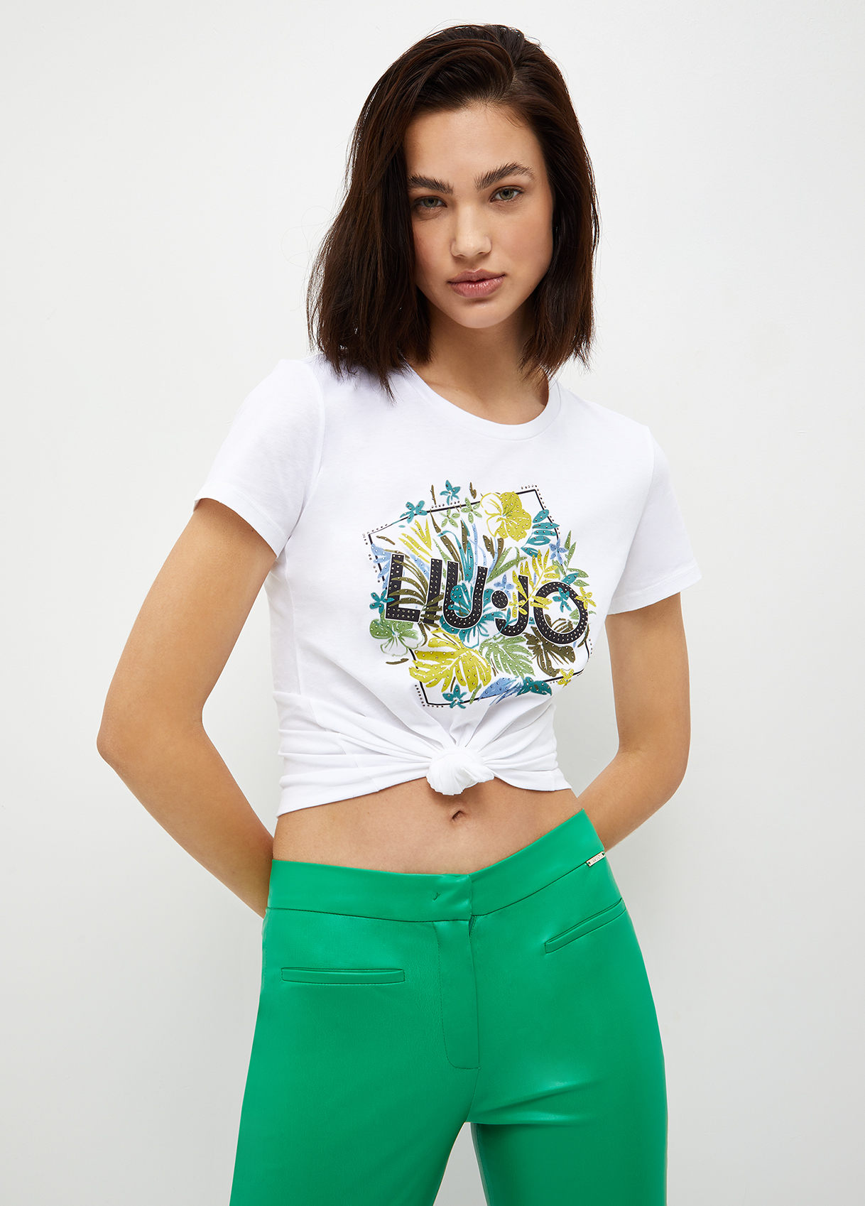 Liujo T-shirt Écoconçu Avec Logo