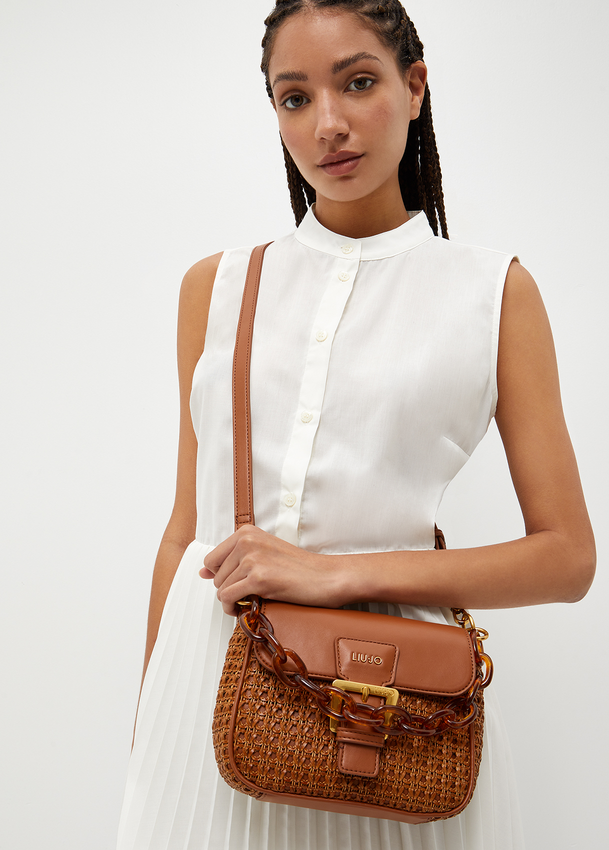 Liujo Sac Porté Épaule Tressé