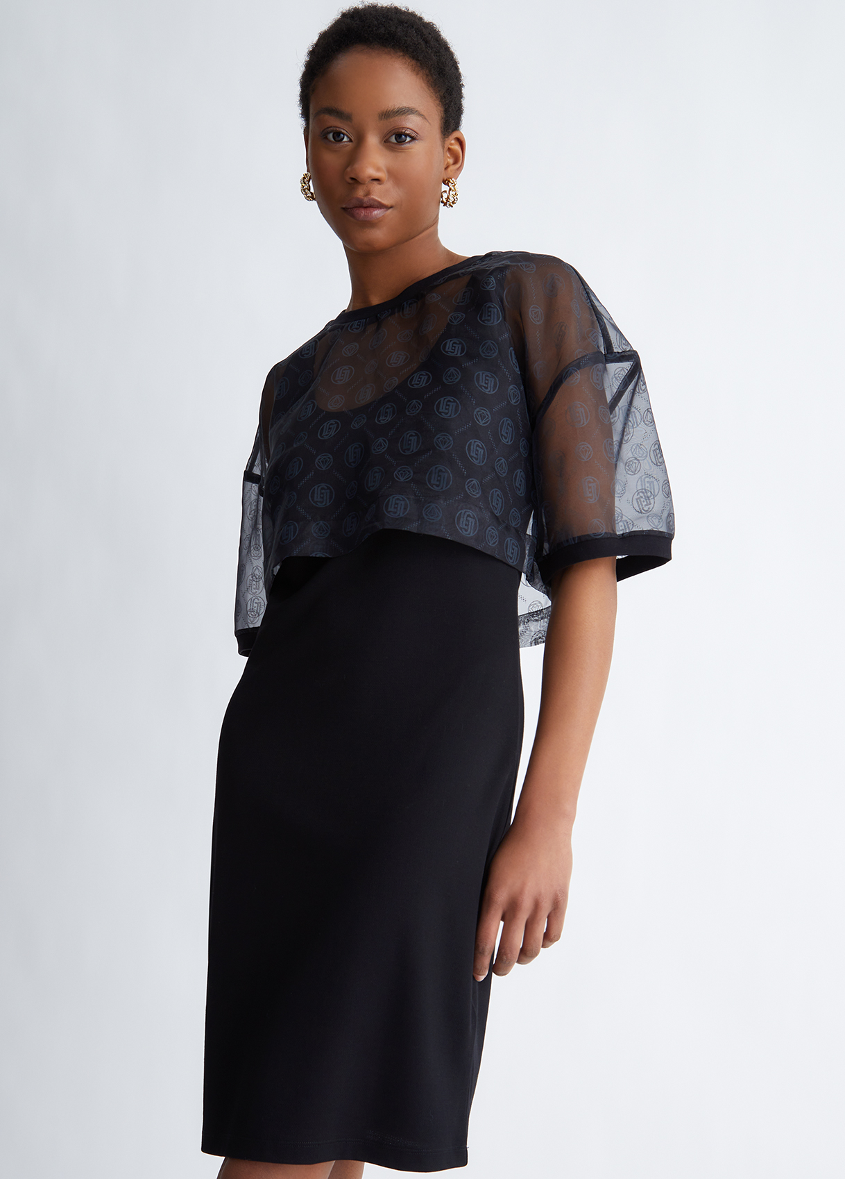 Liujo Robe Avec Imprimé Monogramme