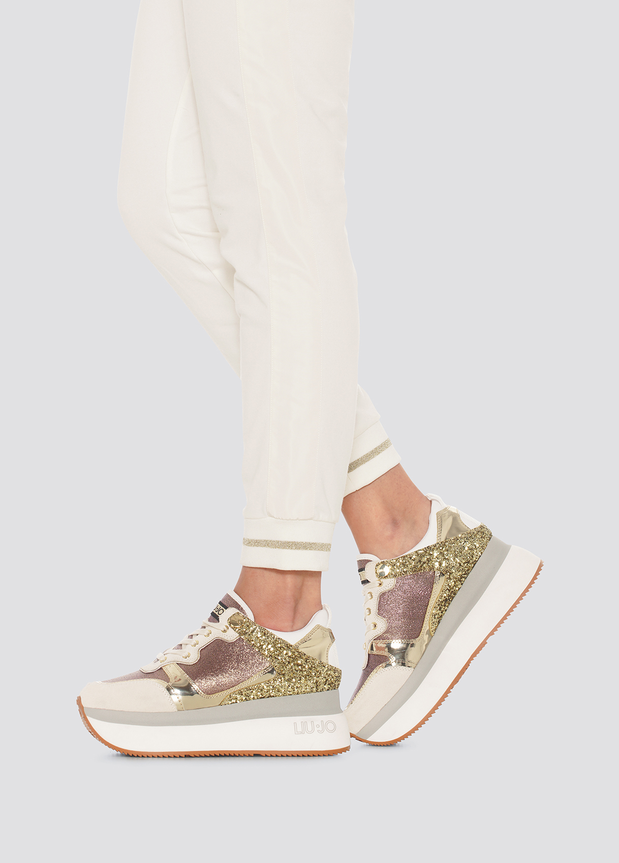 Trainers LIU JO - Super Maxi Wonder 2 BA1085 TX187 Light Gold 04178 -  Sneakers - Low shoes - Women's shoes | efootwear.eu