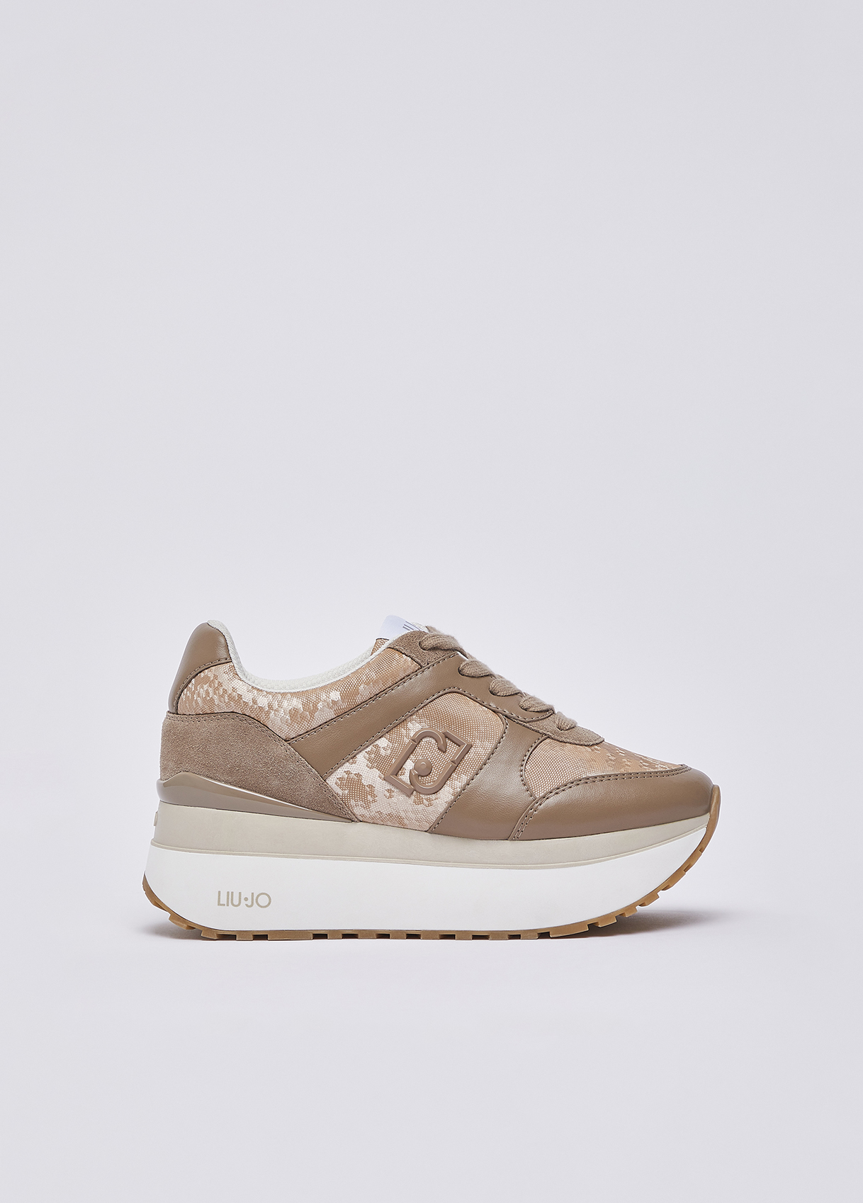 Liu Jo Python-effect Super Platform Sneakers